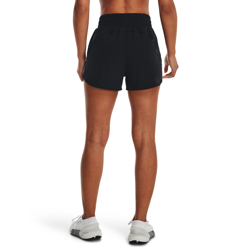 Under Armour Women's Flex 3" Locker Shorts - BLACK Thumbnail View 2