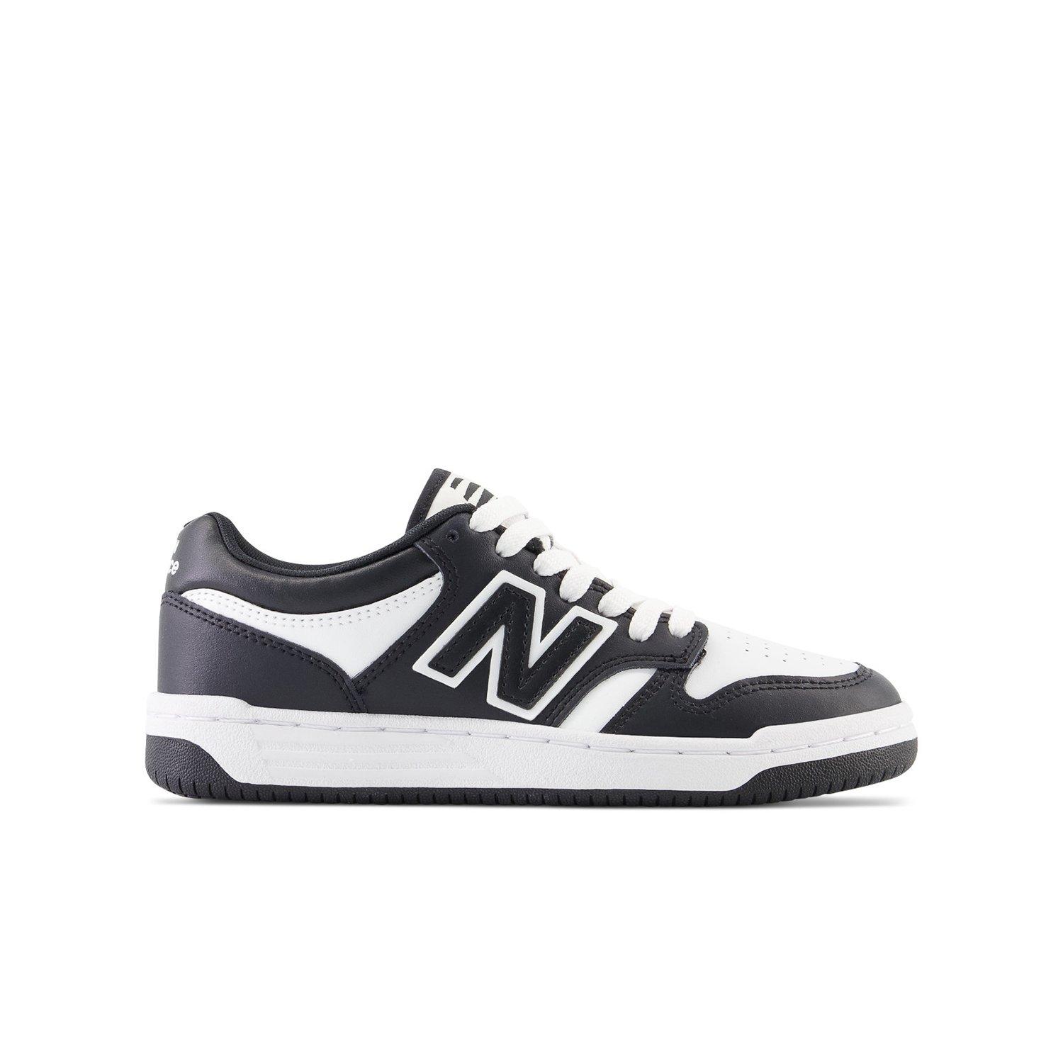 New Balance 480 "Black/White" Grade School Kids' Shoe - BLACK/WHITE