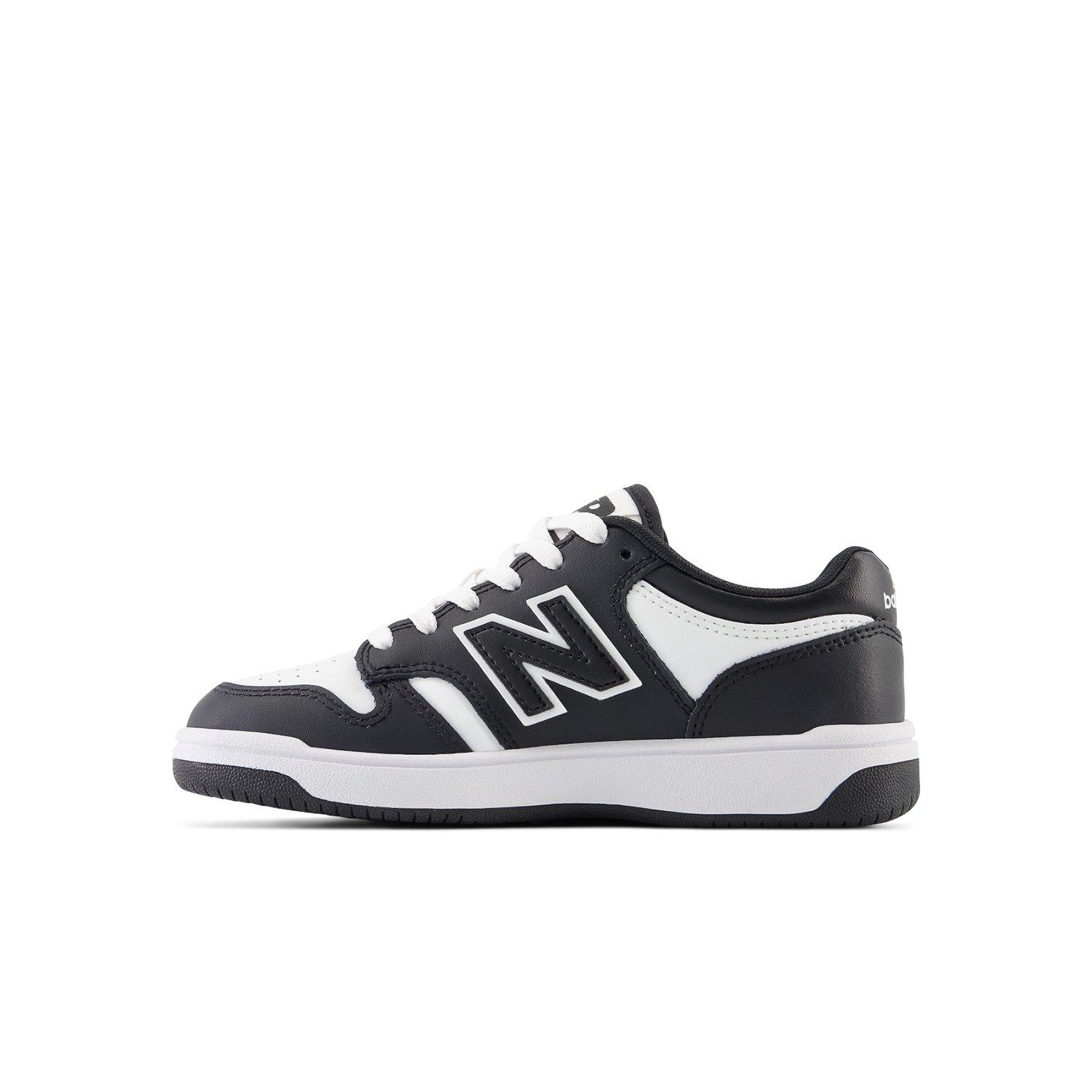 New Balance 480 Preschool Kids' Black/White Shoe