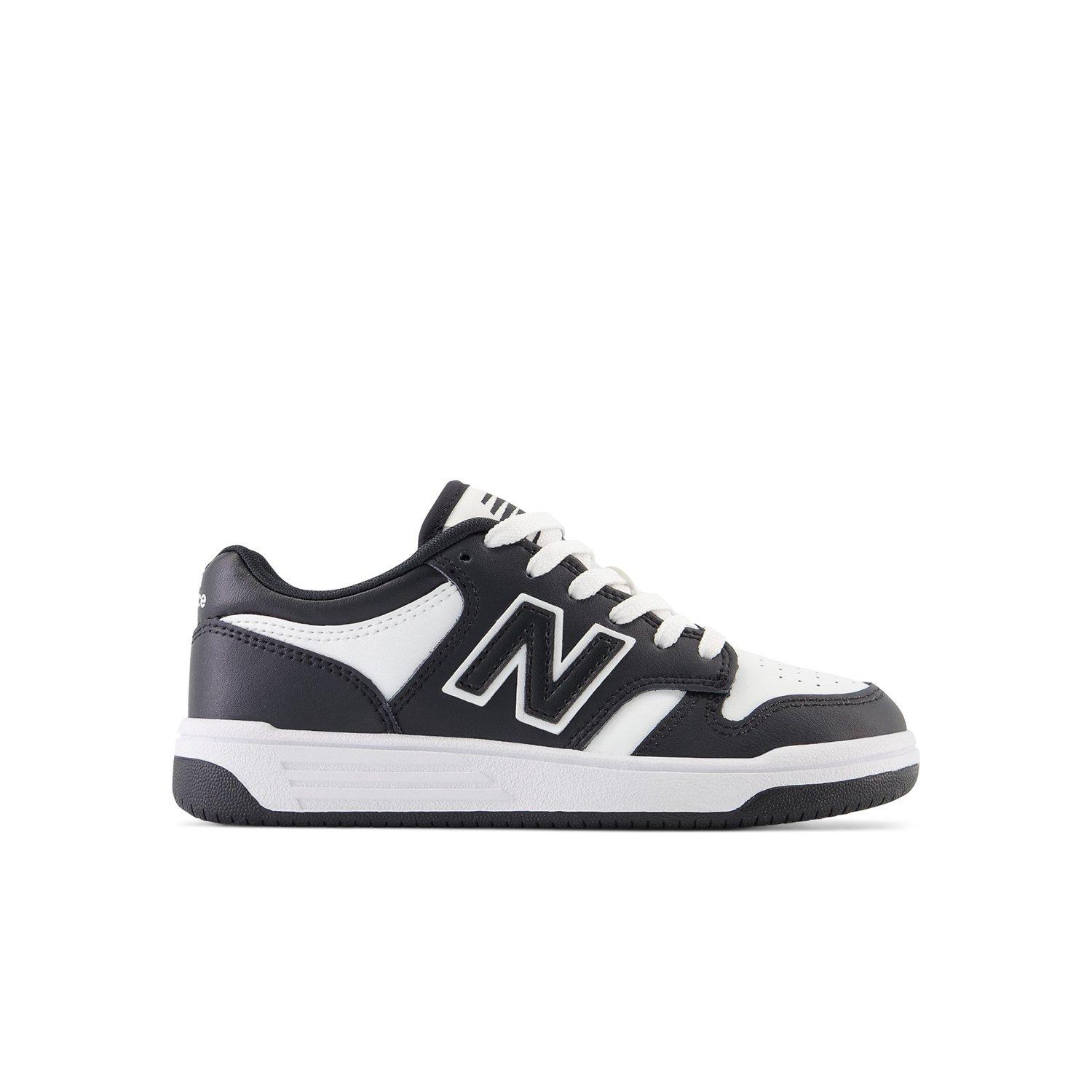 New Balance 480 Preschool Kids' Black/White Shoe