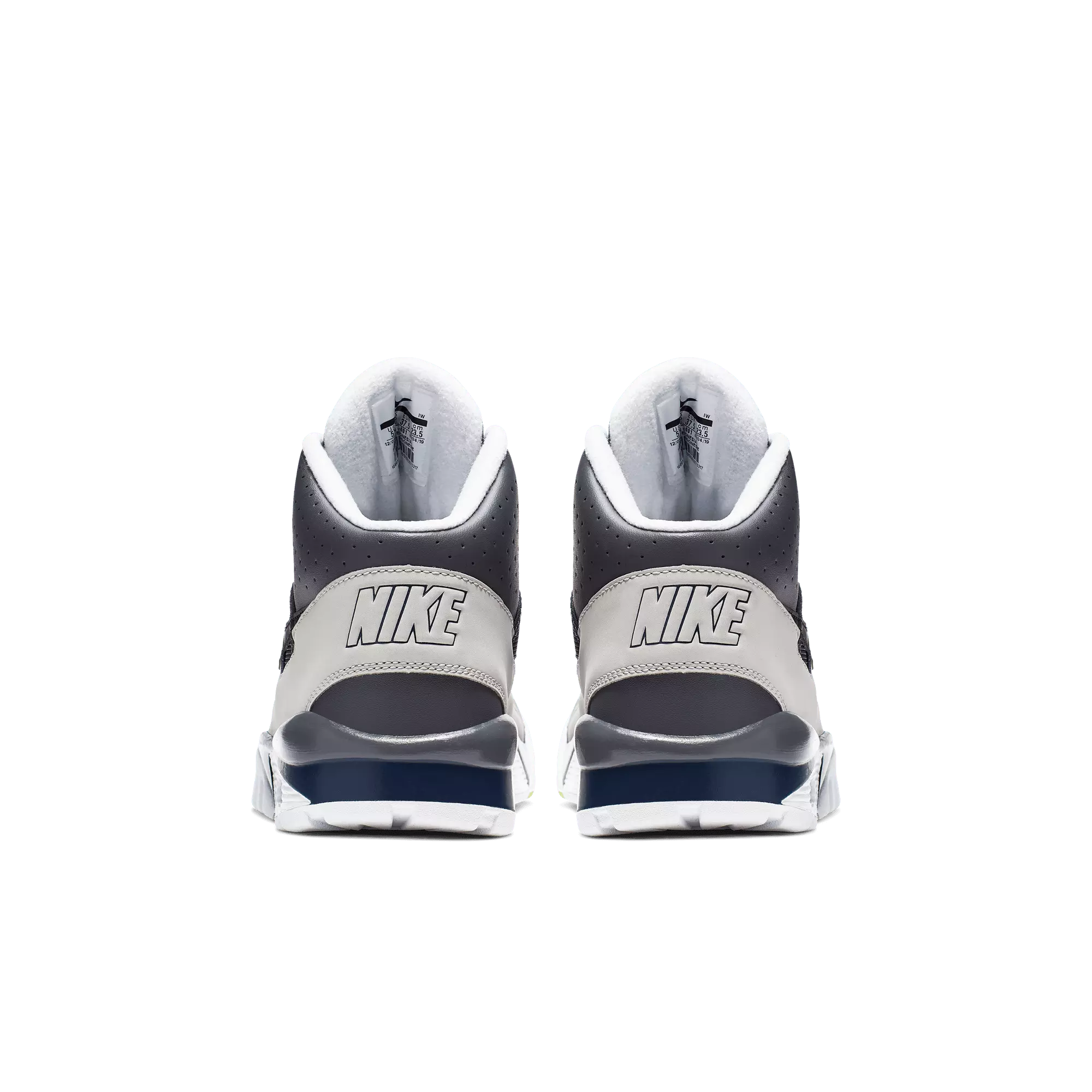 Nike Air Trainer SC "Dark Grey/Black/Midnight Navy/Volt" Grade School Boys' Shoe - BLACK/GREEN