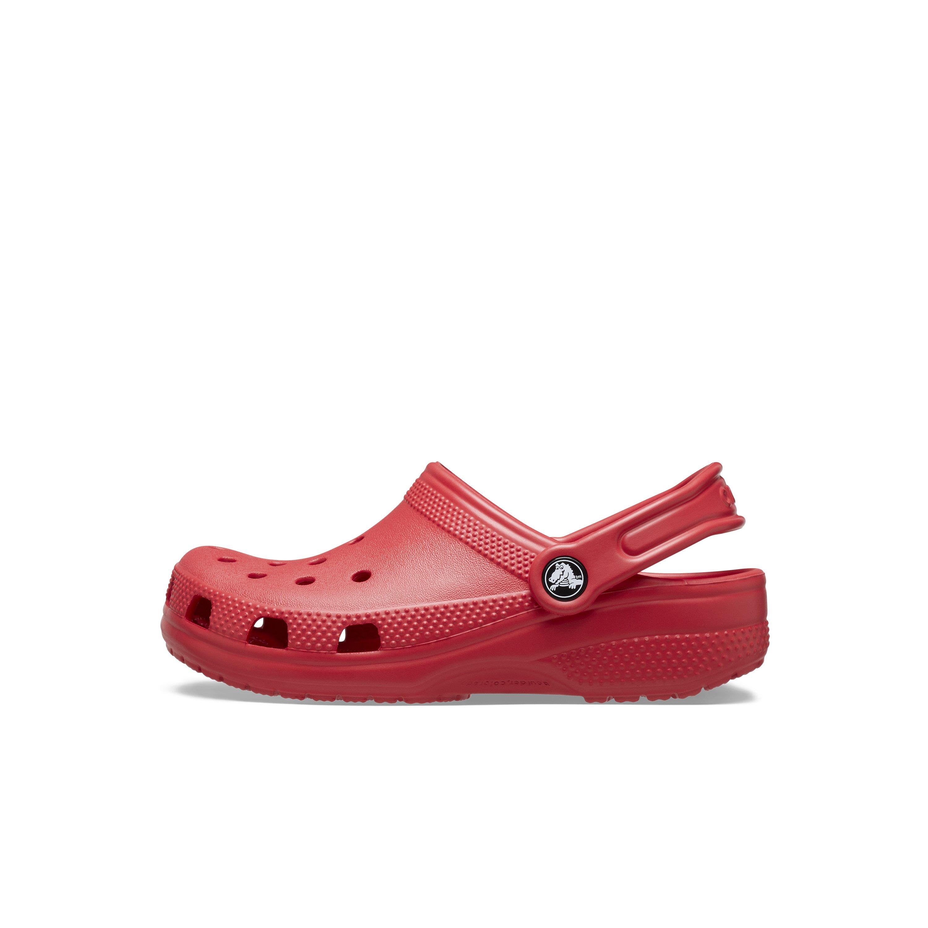 Crocs Classic Preschool Kids' "Varsity Red" Clog