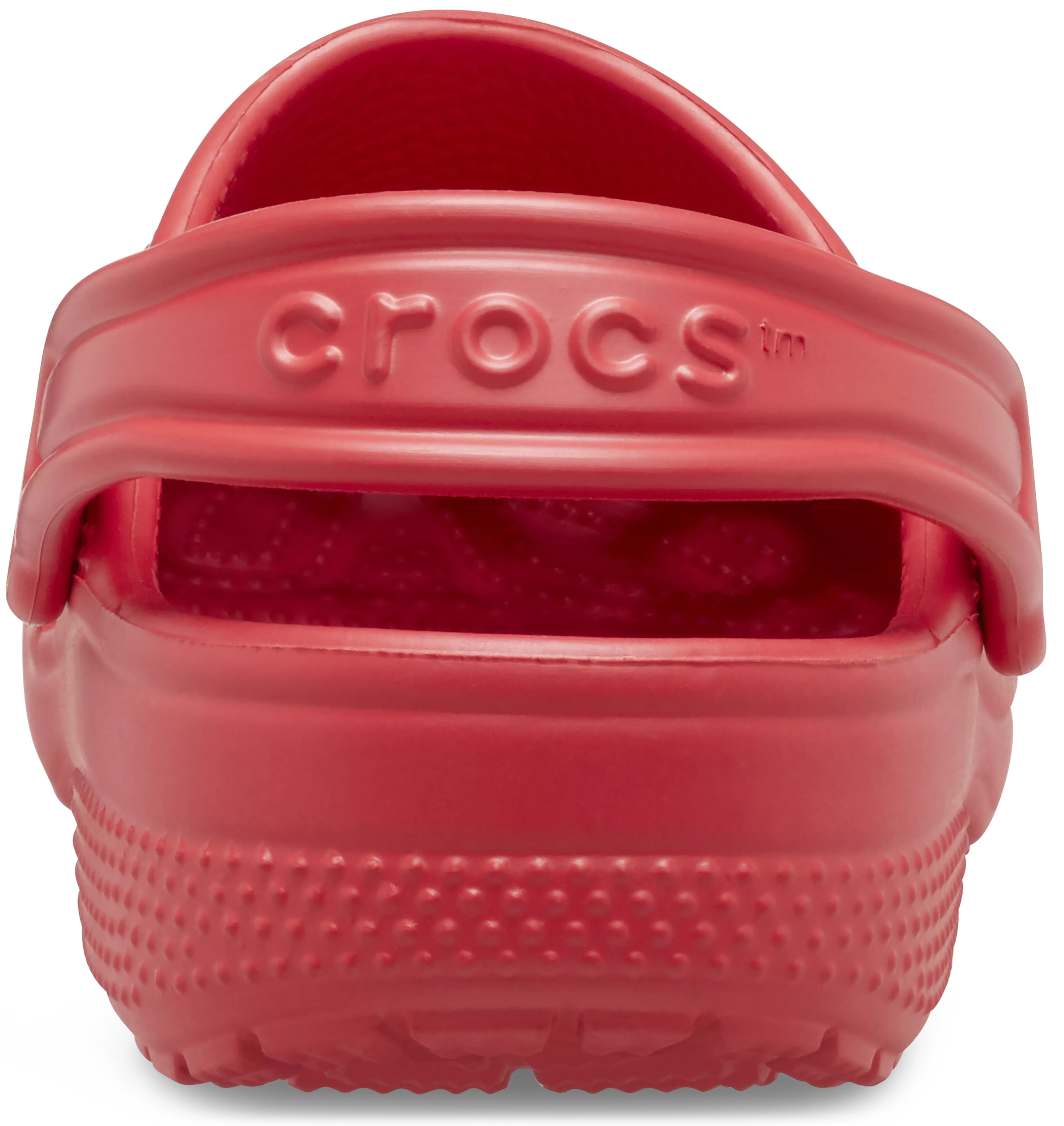 Crocs Classic "Varsity Red" Toddler Kids' Clog - RED