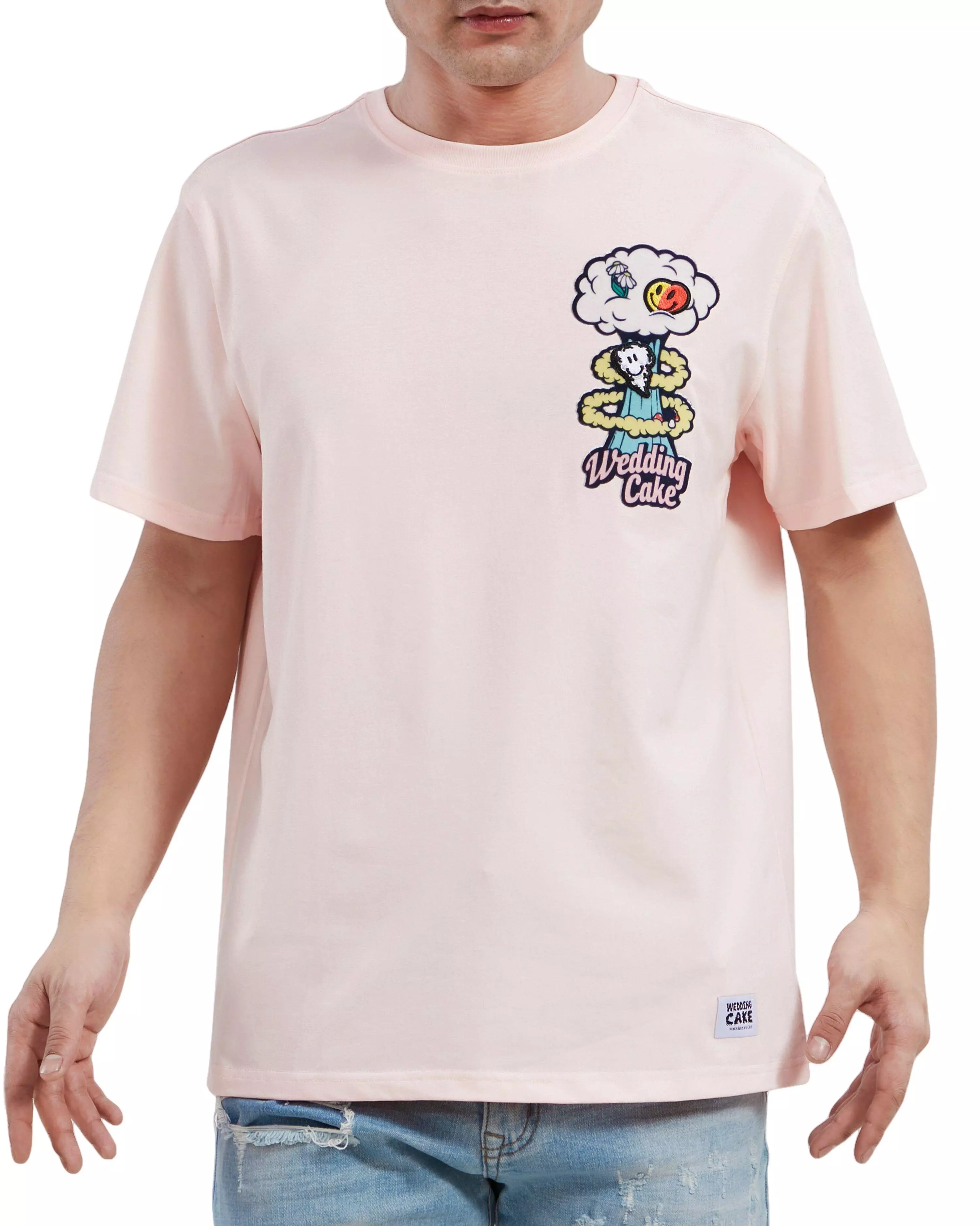 Wedding Cake Men's Madness Tee - Pink - PINK