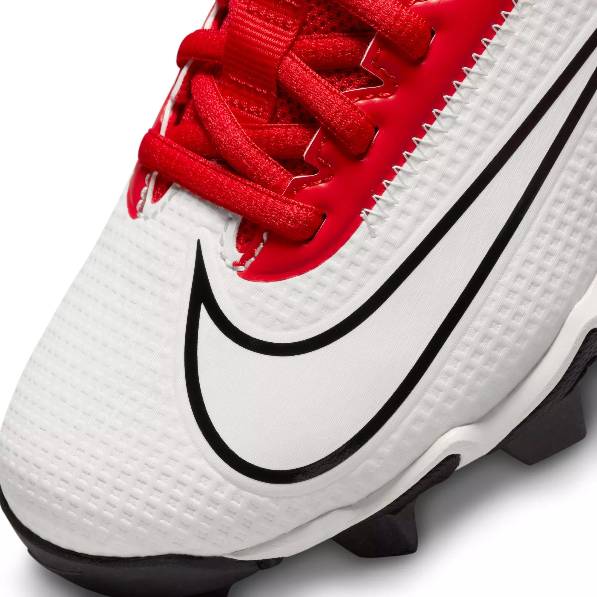 Nike Vapor Edge Shark 2 "University Red/Black/Summit White" Boys' Football Cleat - RED/WHITE