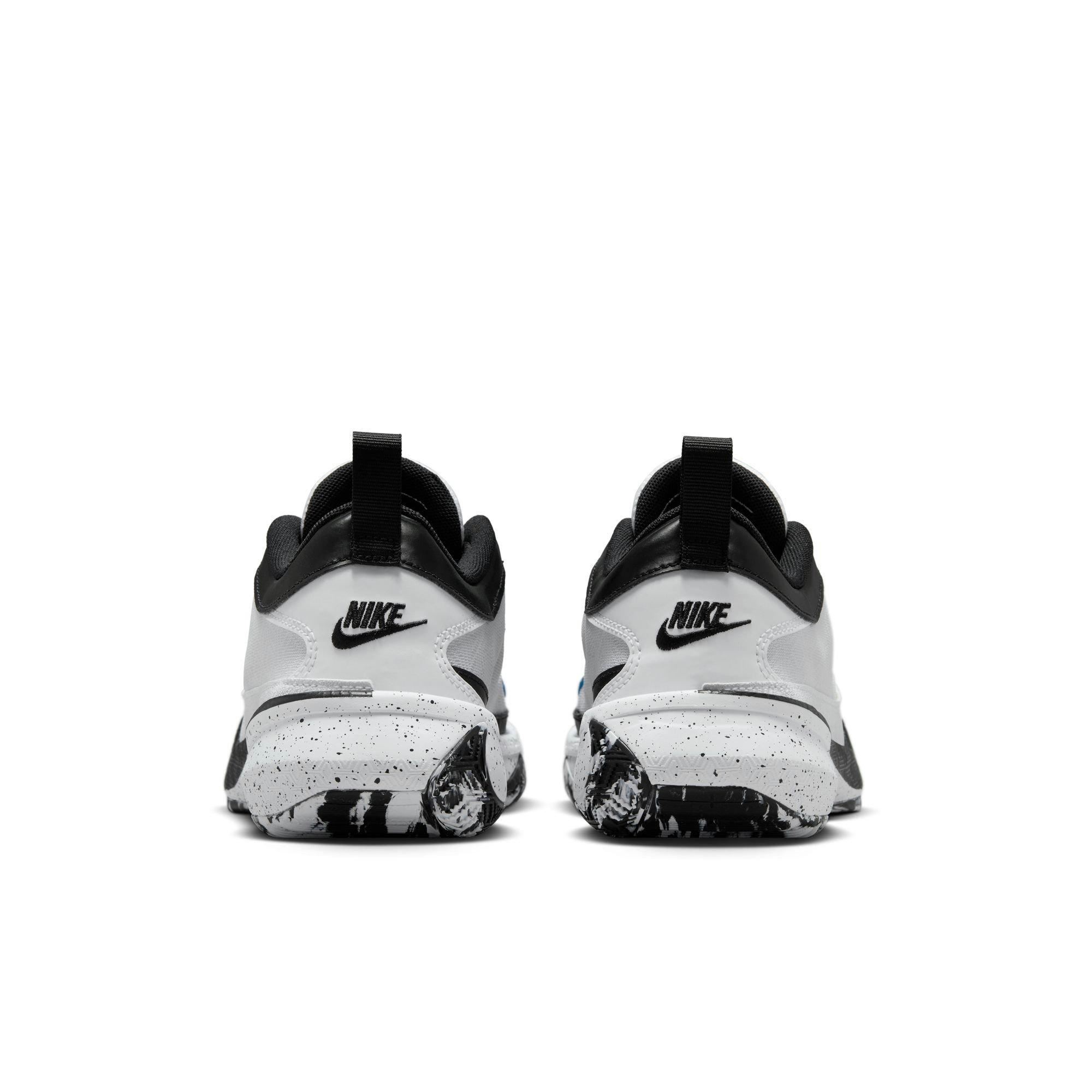 Nike Freak 5 "White/Black/Photo Blue" Grade School Kids' Basketball Shoe