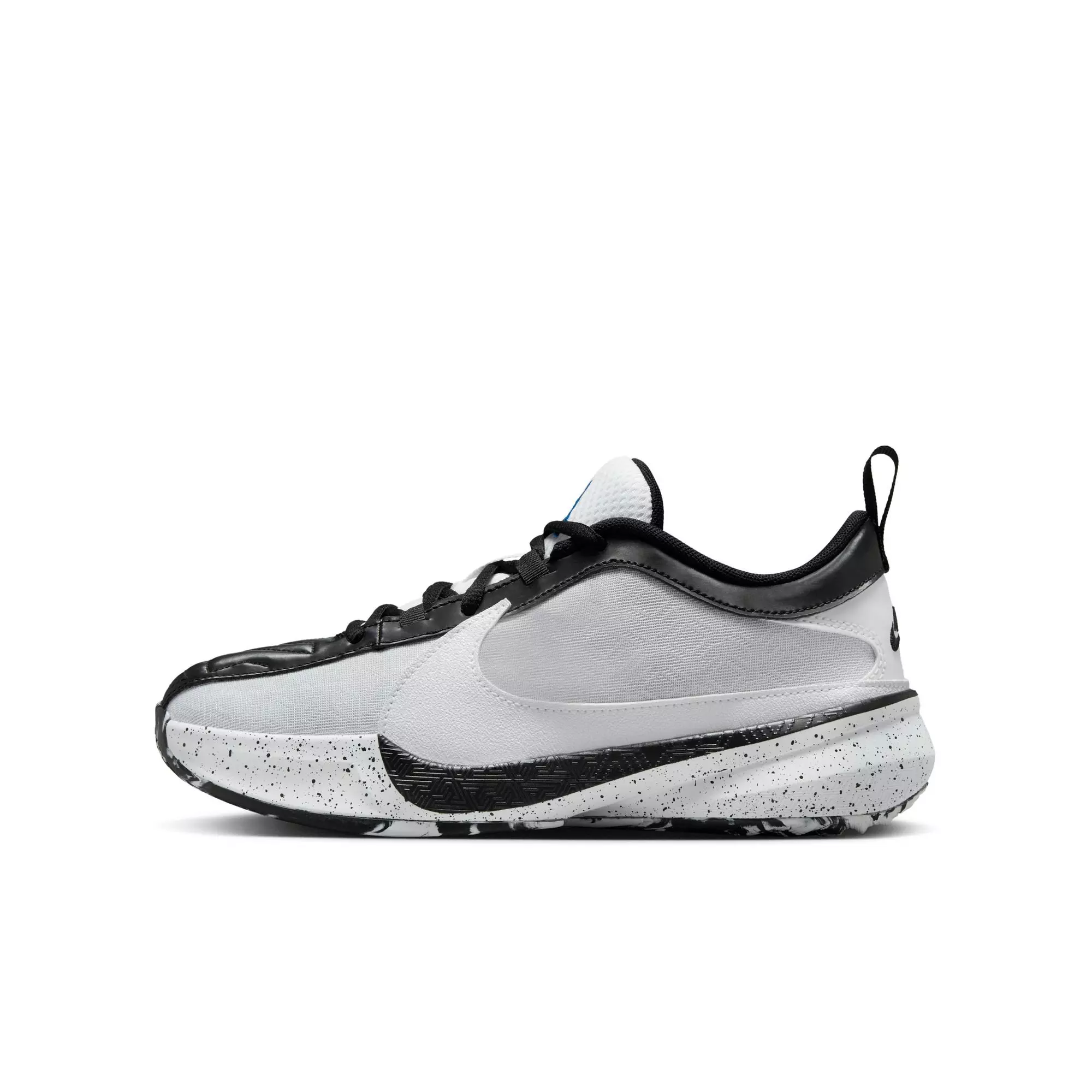 Nike Freak 5 "White/Black/Photo Blue" Grade School Kids' Basketball Shoe - WHITE/BLACK/PHOTO BLUE