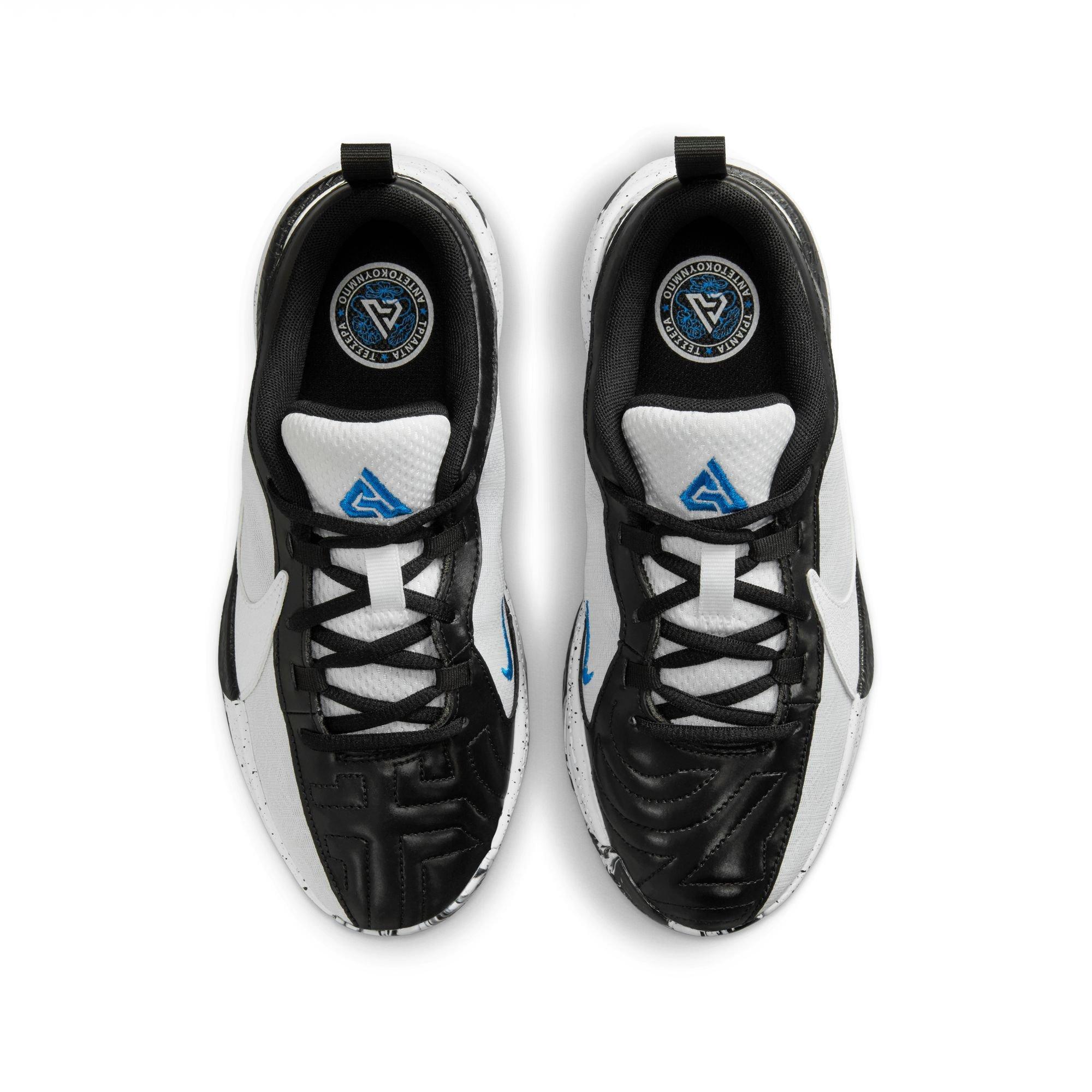 Nike Freak 5 "White/Black/Photo Blue" Grade School Kids' Basketball Shoe