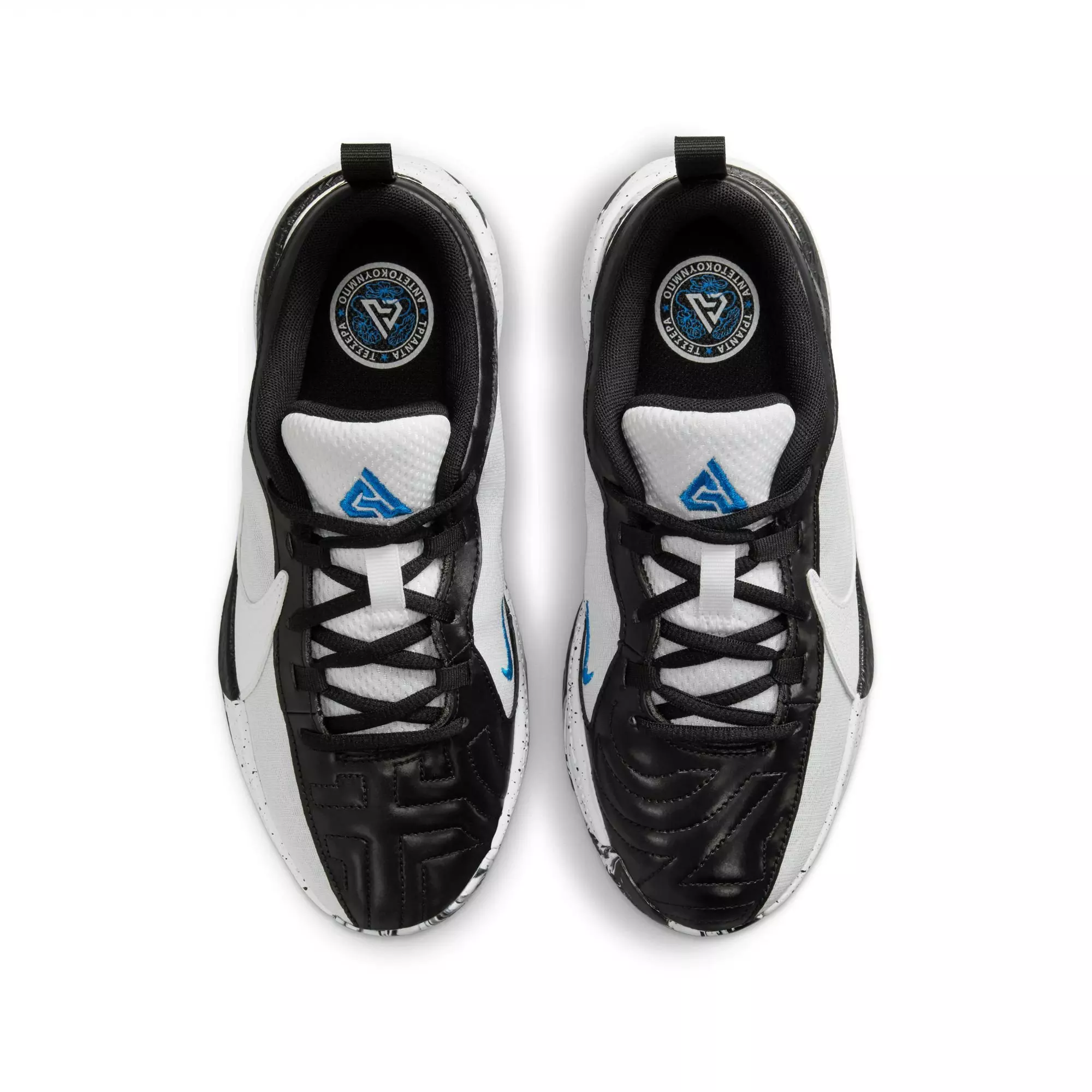 Nike Freak 5 "White/Black/Photo Blue" Grade School Kids' Basketball Shoe - WHITE/BLACK/PHOTO BLUE