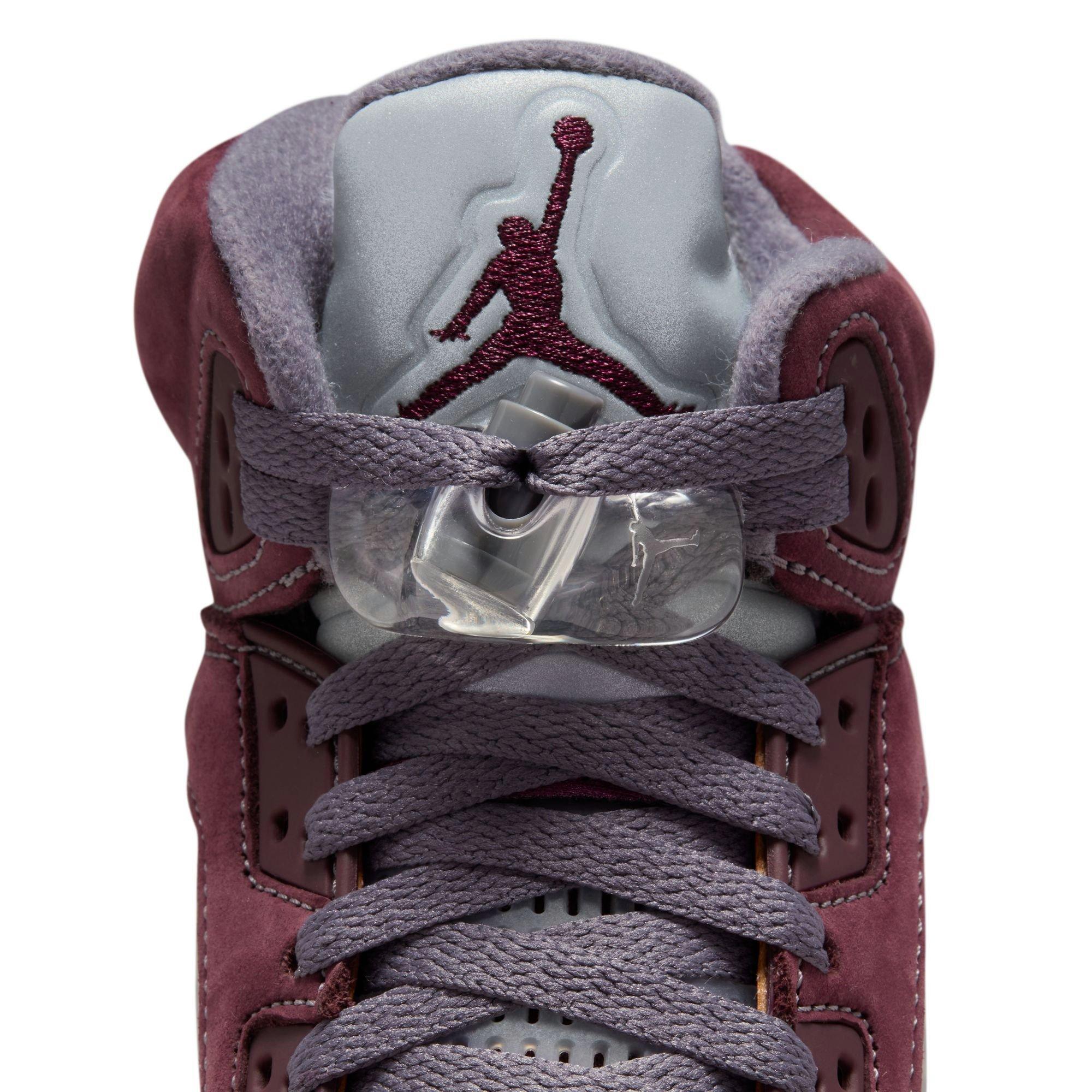 burgundy basketball sneakers