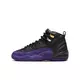 Jordan 12 Retro "Field Purple" Grade School Kids' Shoe - BLACK/FIELD PURPLE/METALLIC GOLD/TAXI Thumbnail View 6