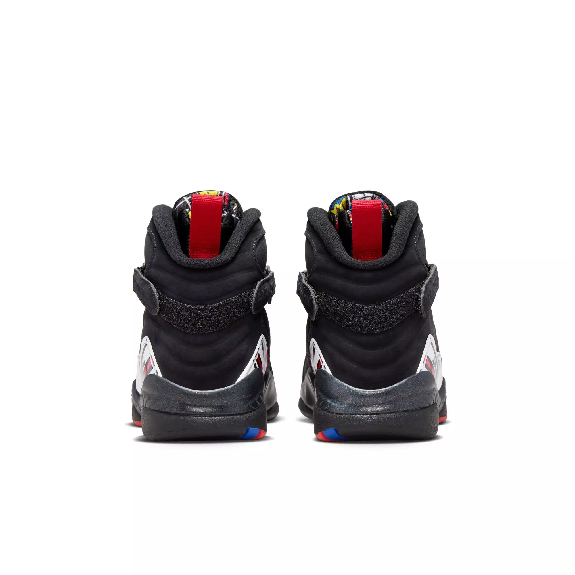 Jordan 8 Retro "Playoffs" Grade School Kids' Shoe - BLACK/TRUE RED/WHITE