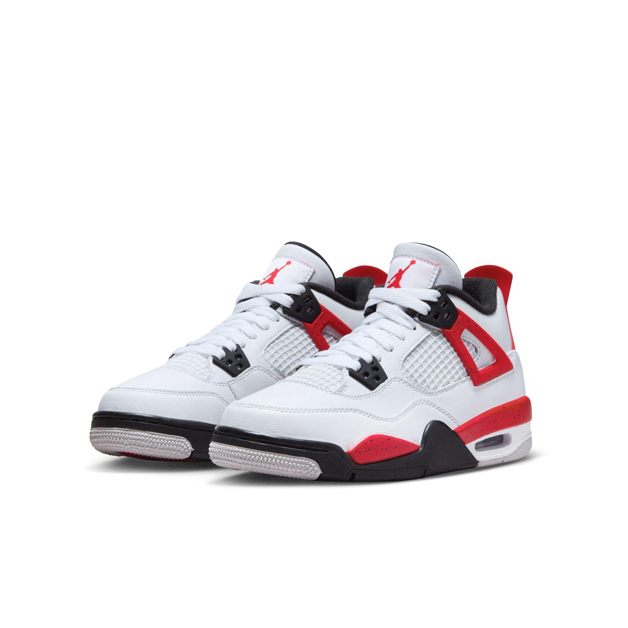 Jordan 3 Retro White/Fire Red/Black Men's Shoe - Hibbett