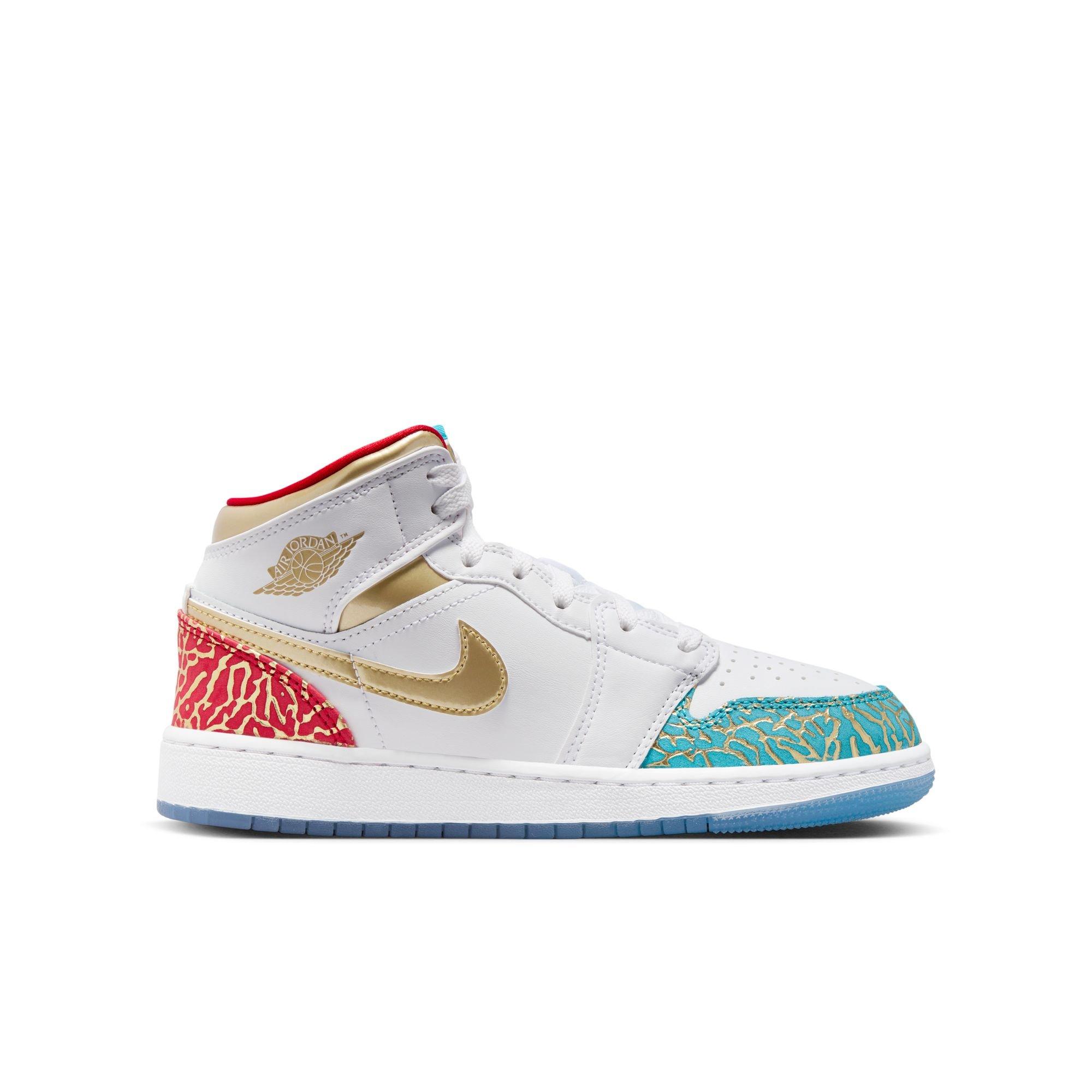 Air jordan 1 mid cheap multicolor toddler