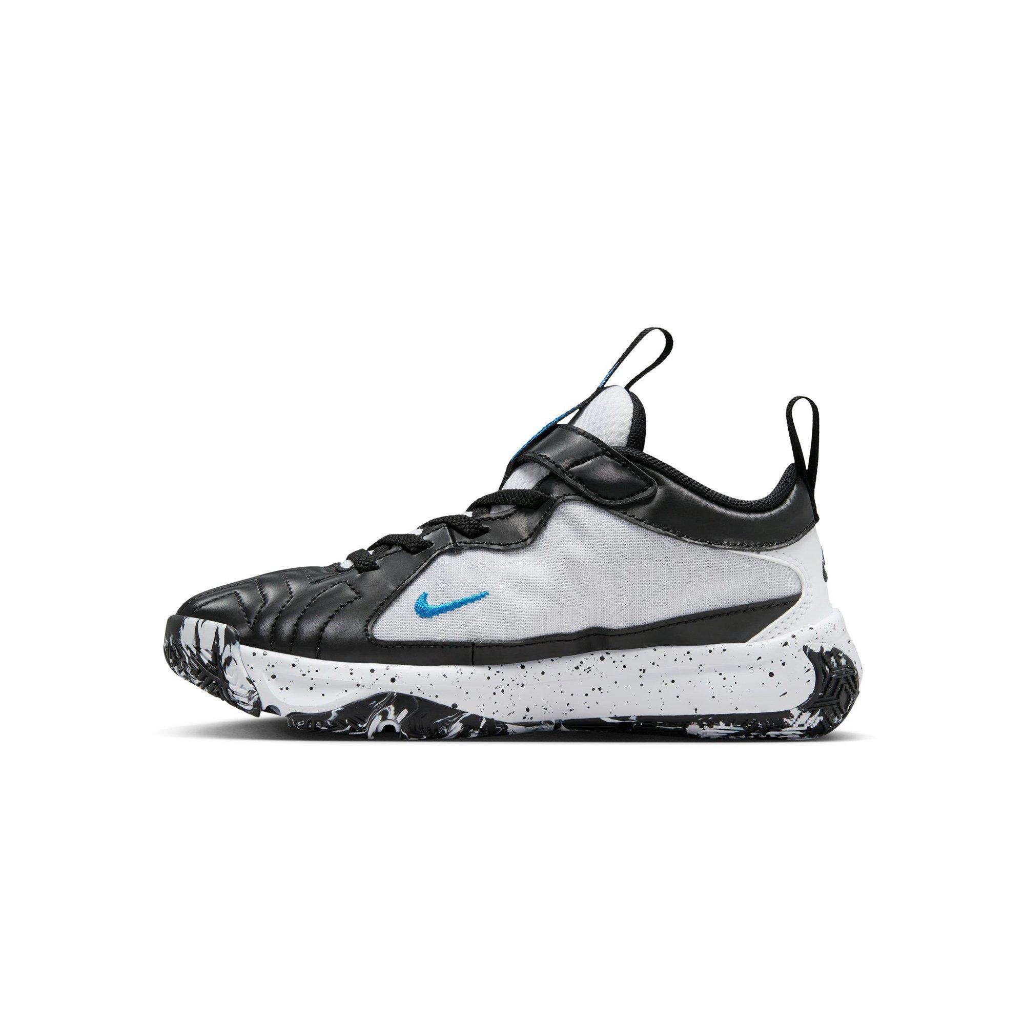 Nike Freak 5 "White/Black/Photo Blue" Preschool Kids' Basketball Shoe - WHITE/BLACK/PHOTO BLUE Thumbnail View 8
