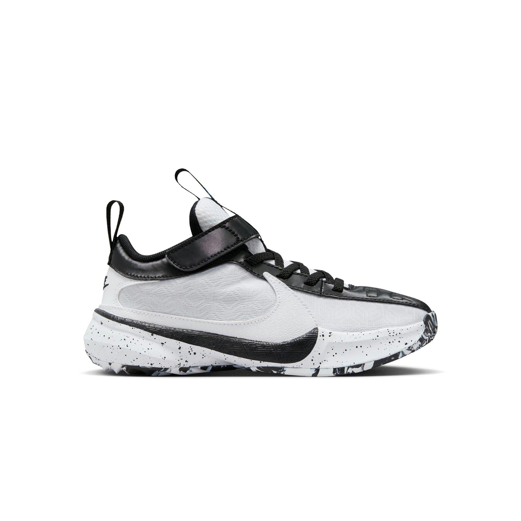 Nike Freak 5 "White/Black/Photo Blue" Preschool Kids' Basketball Shoe - WHITE/BLACK/PHOTO BLUE Thumbnail View 1