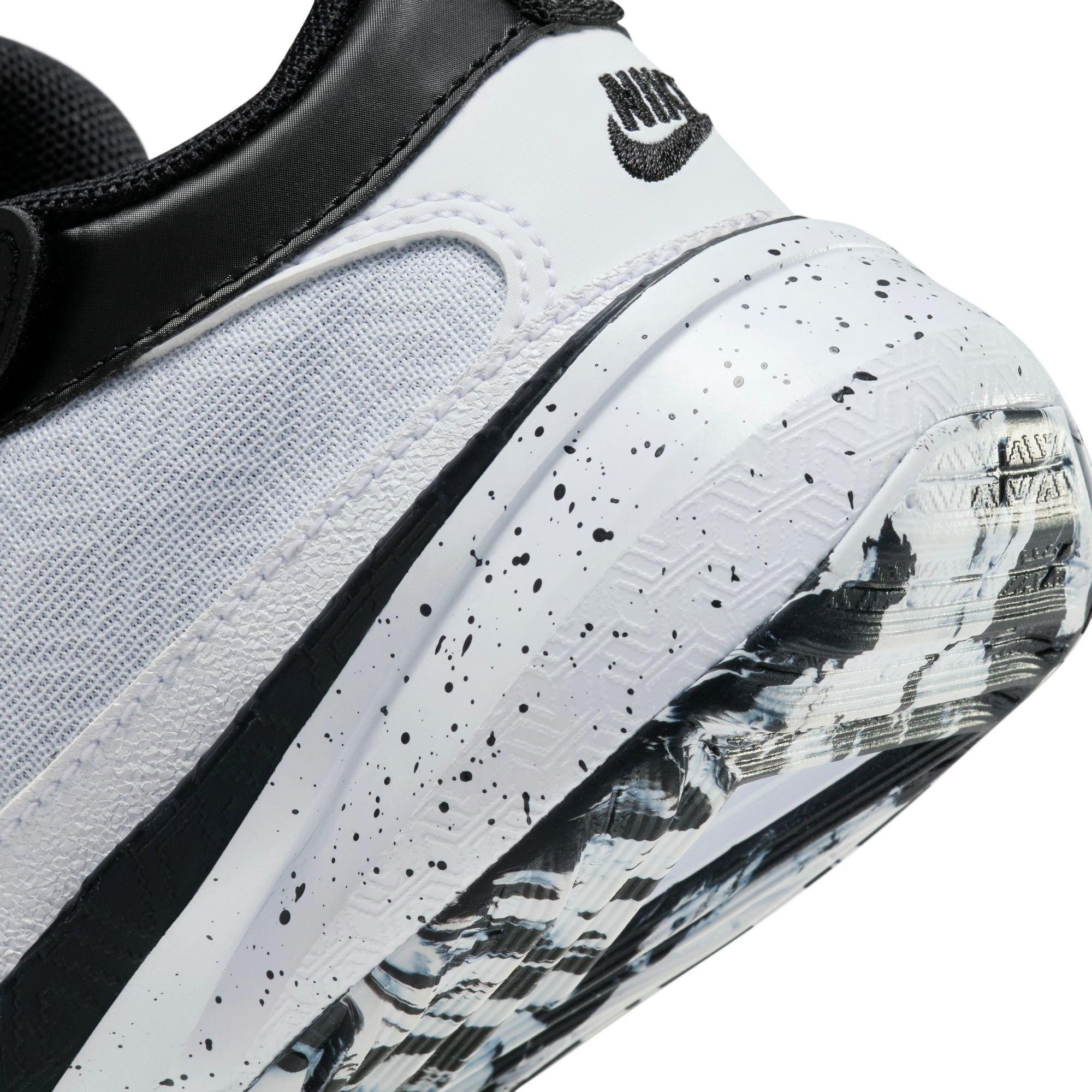 Nike Freak 5 "White/Black/Photo Blue" Preschool Kids' Basketball Shoe - WHITE/BLACK/PHOTO BLUE Thumbnail View 5