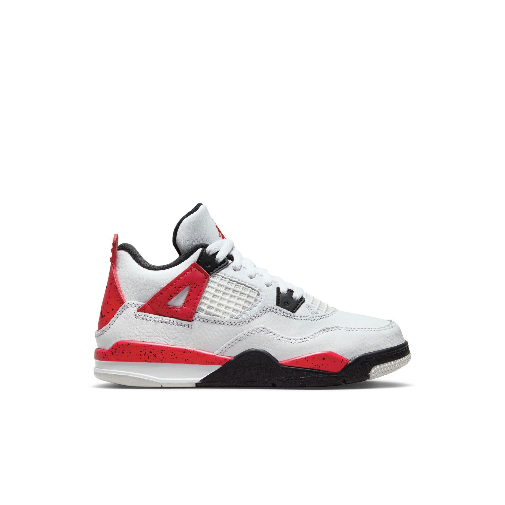 Red air deals jordan 4s