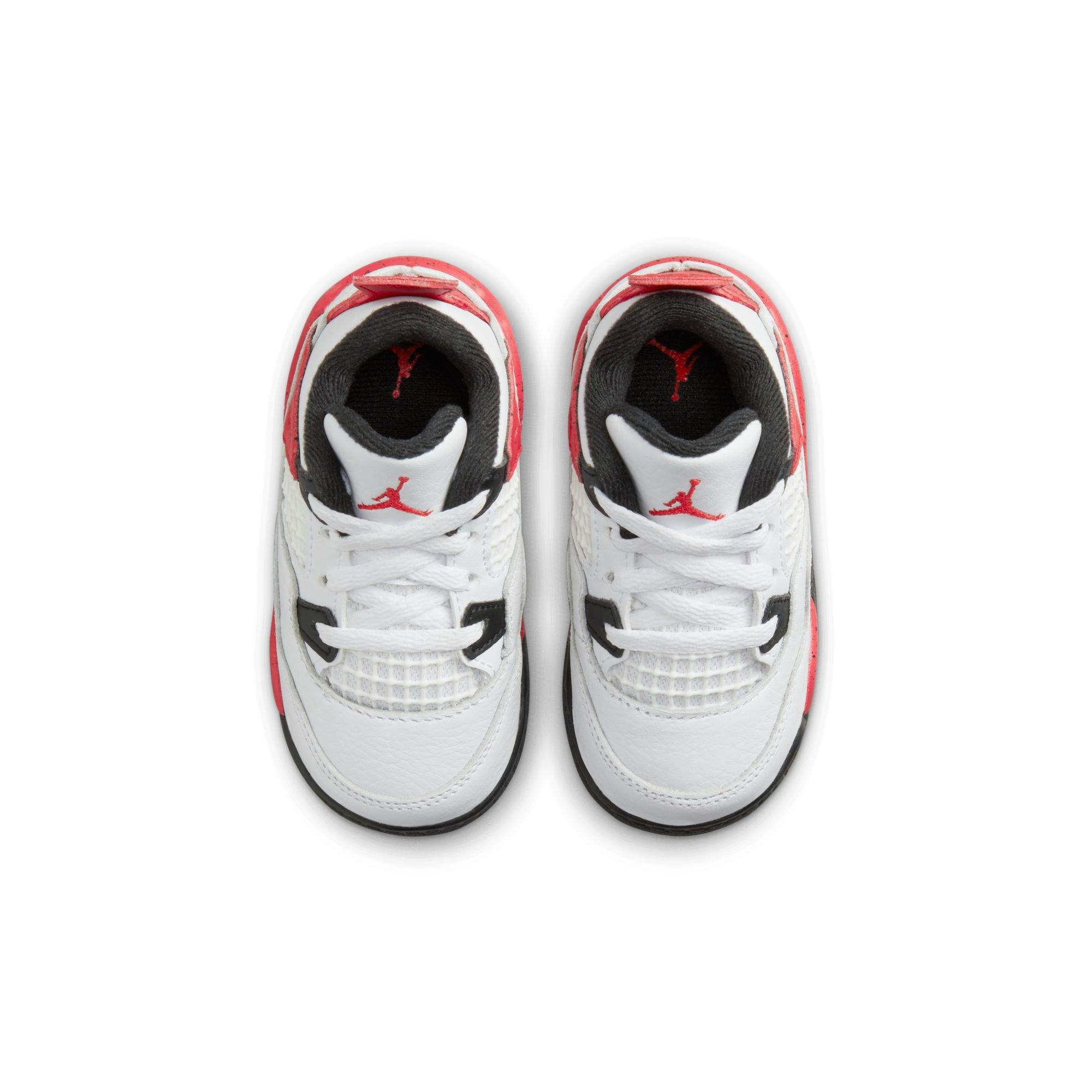 Tenis Casuales Air Jordan 4 Retro Red Cement de Niños