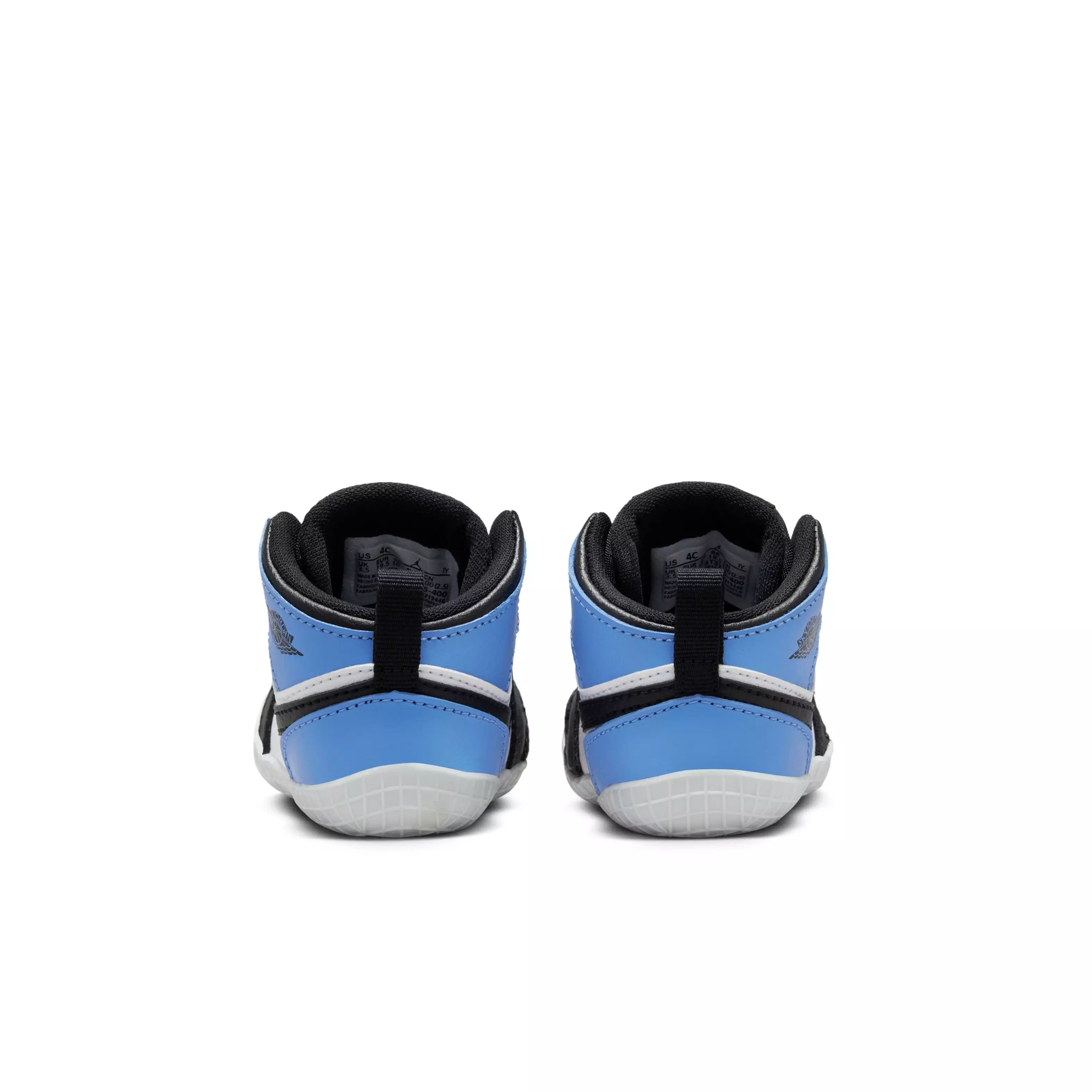 Jordan 1 Retro High OG "University Blue" Baby Crib Bootie - UNIVERSITY BLUE/BLACK/WHITE