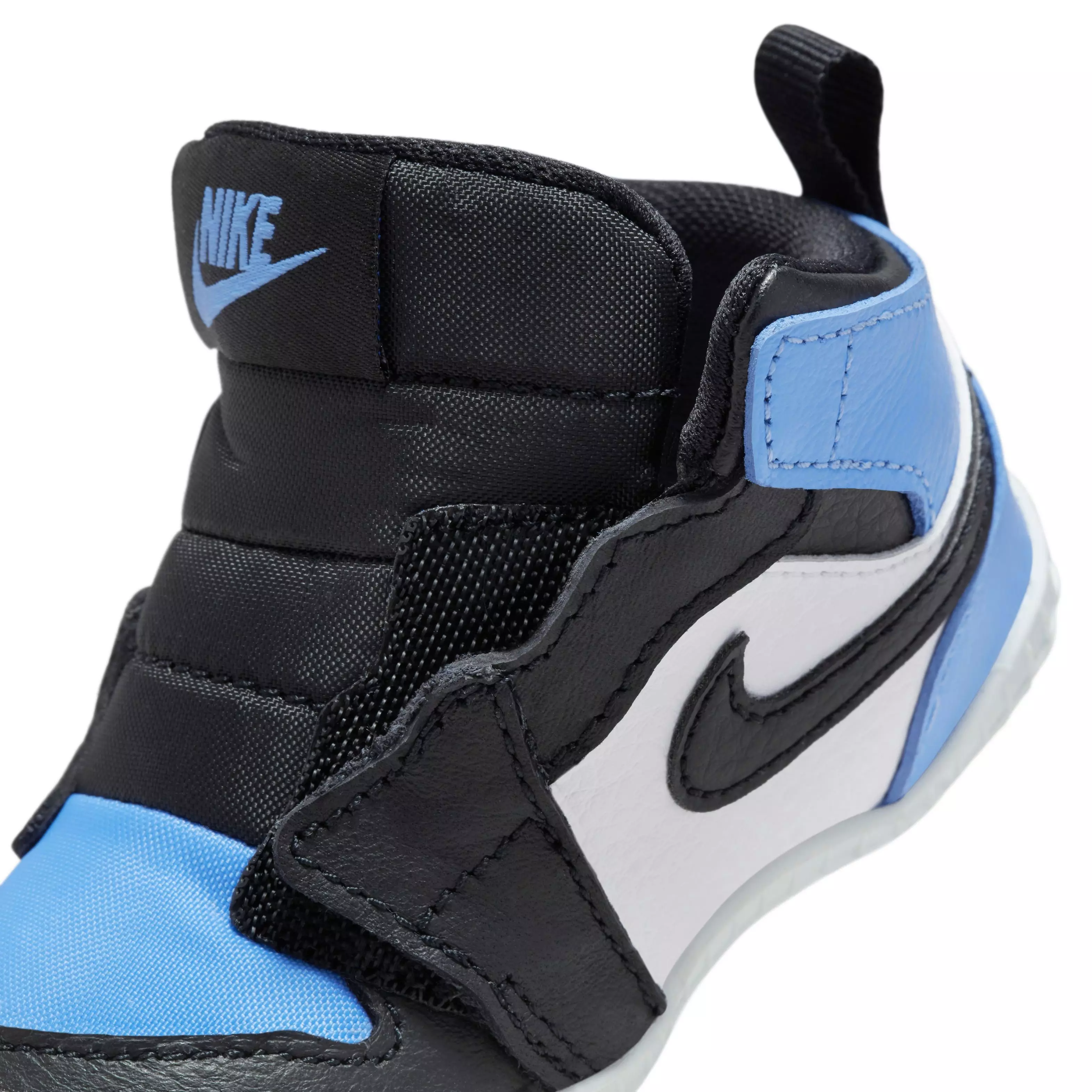 Jordan 1 Retro High OG "University Blue" Baby Crib Bootie - UNIVERSITY BLUE/BLACK/WHITE