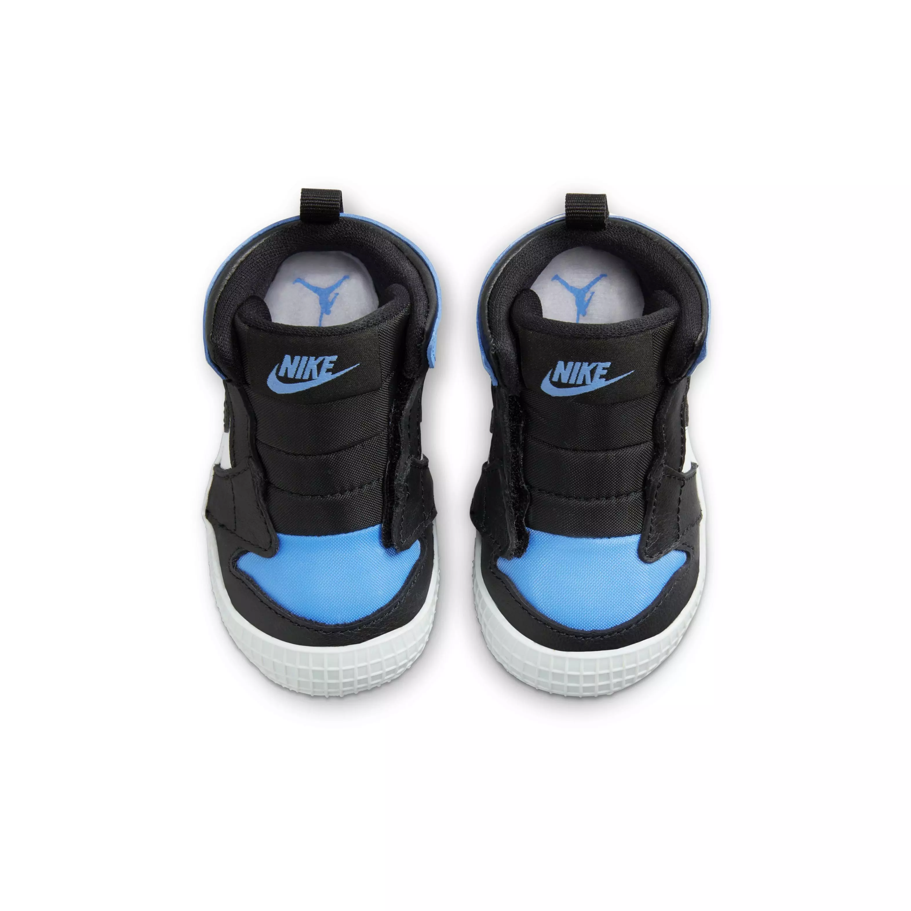 Jordan 1 Retro High OG "University Blue" Baby Crib Bootie - UNIVERSITY BLUE/BLACK/WHITE