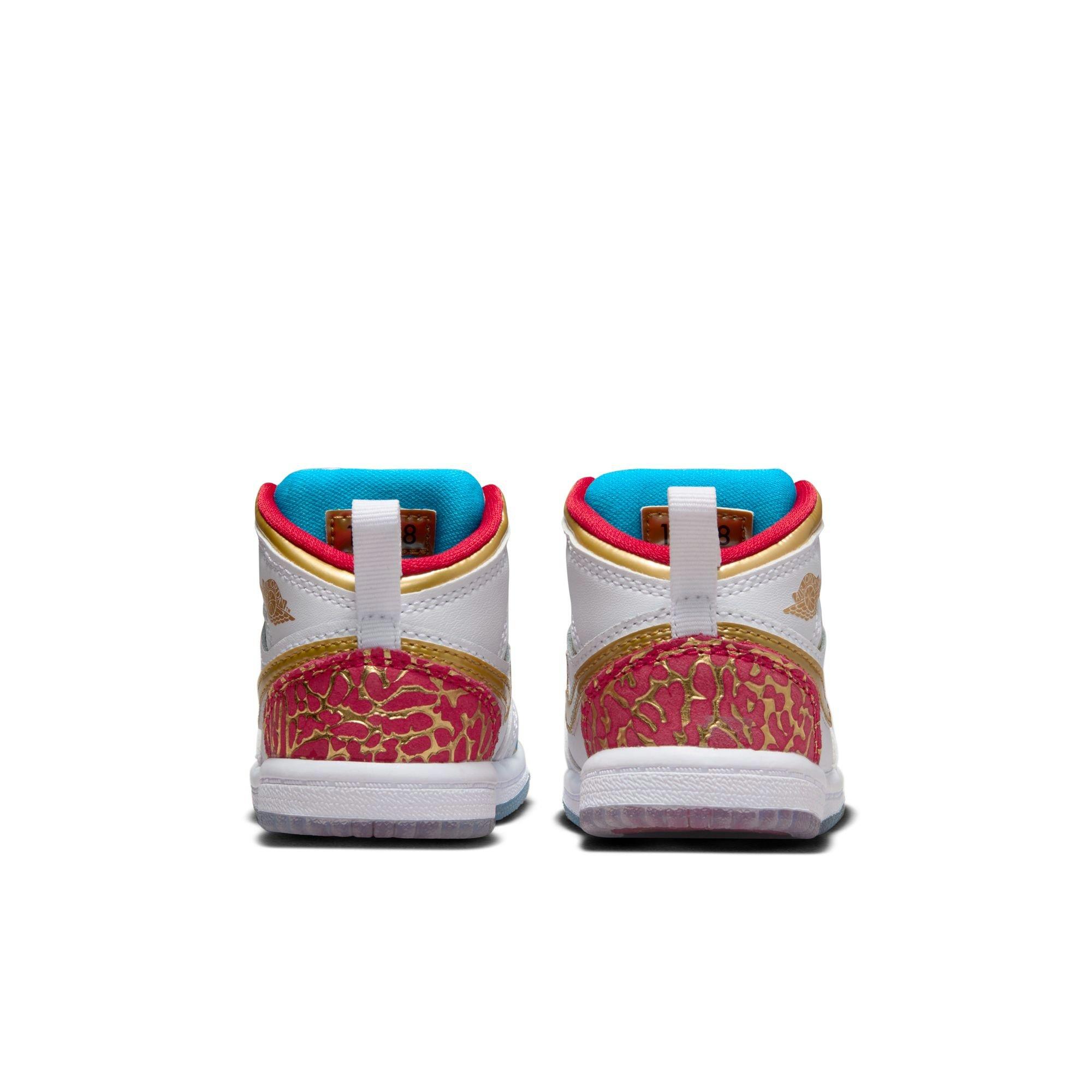 Jordan 1 hotsell multicolor toddler