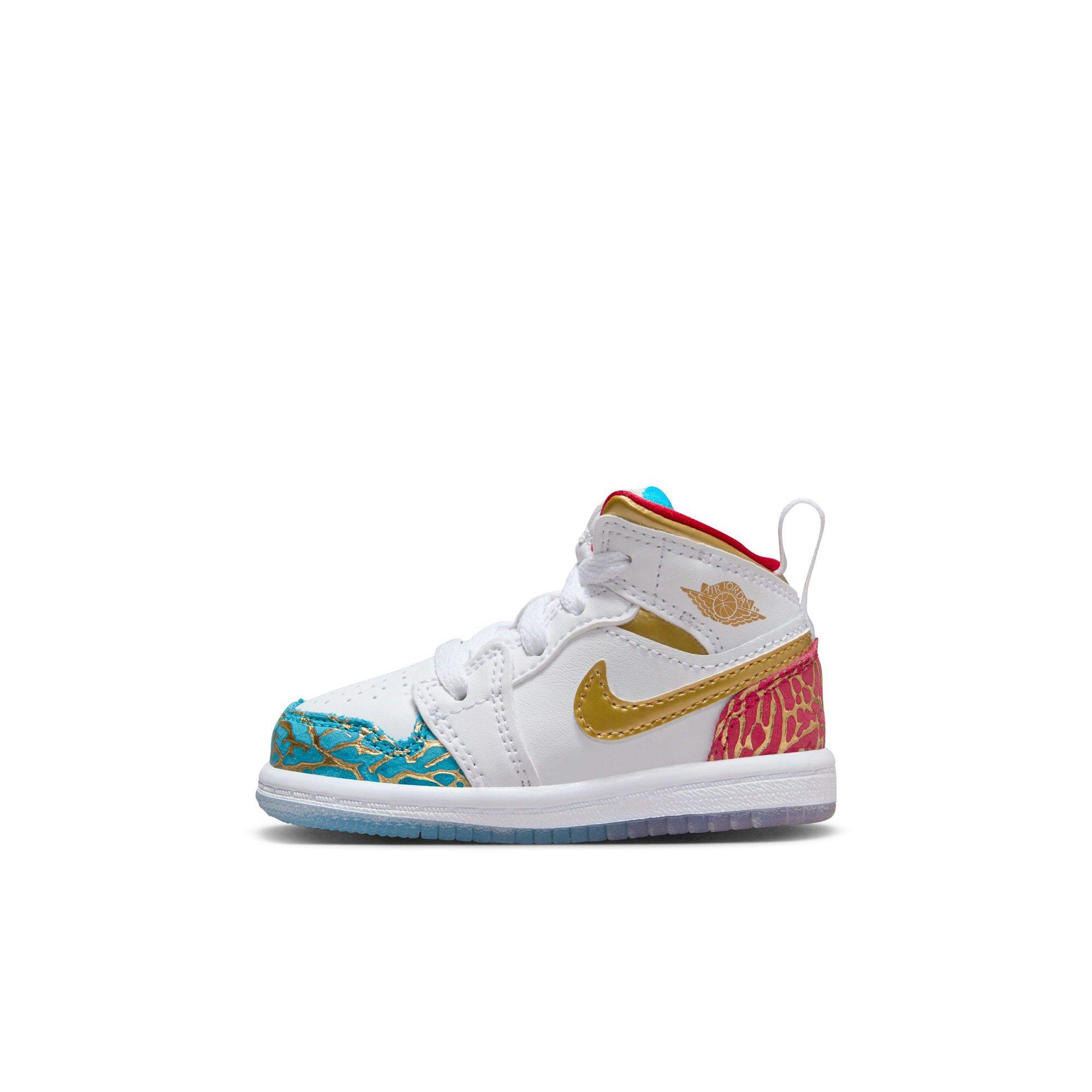 Jordan 1 Mid SS Toddler Kids' "Sneaker School" Shoe
