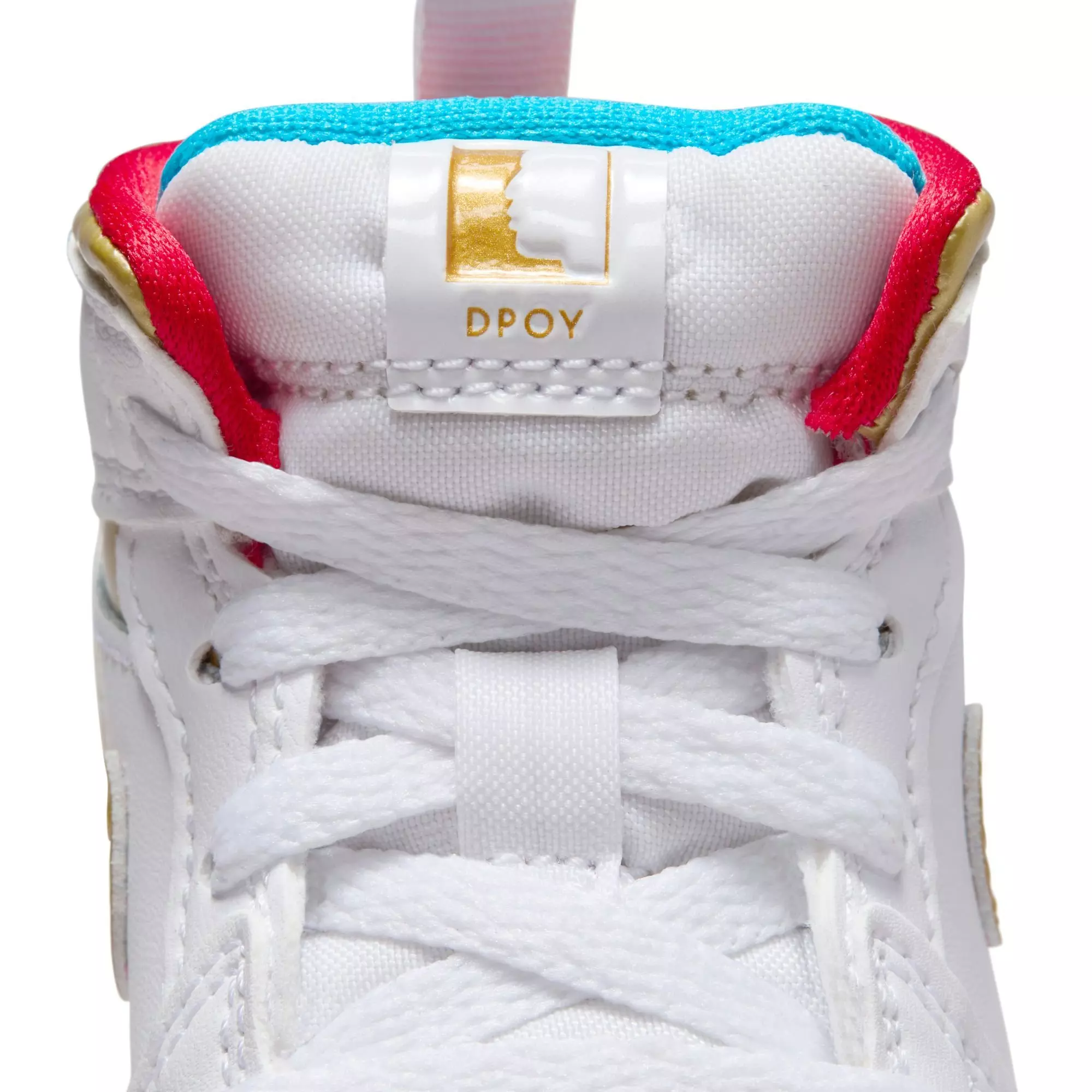 Jordan 1 Mid SS "Sneaker School" Toddler Kids' Shoe - WHITE/METALLIC GOLD/UNIVERSITY RED
