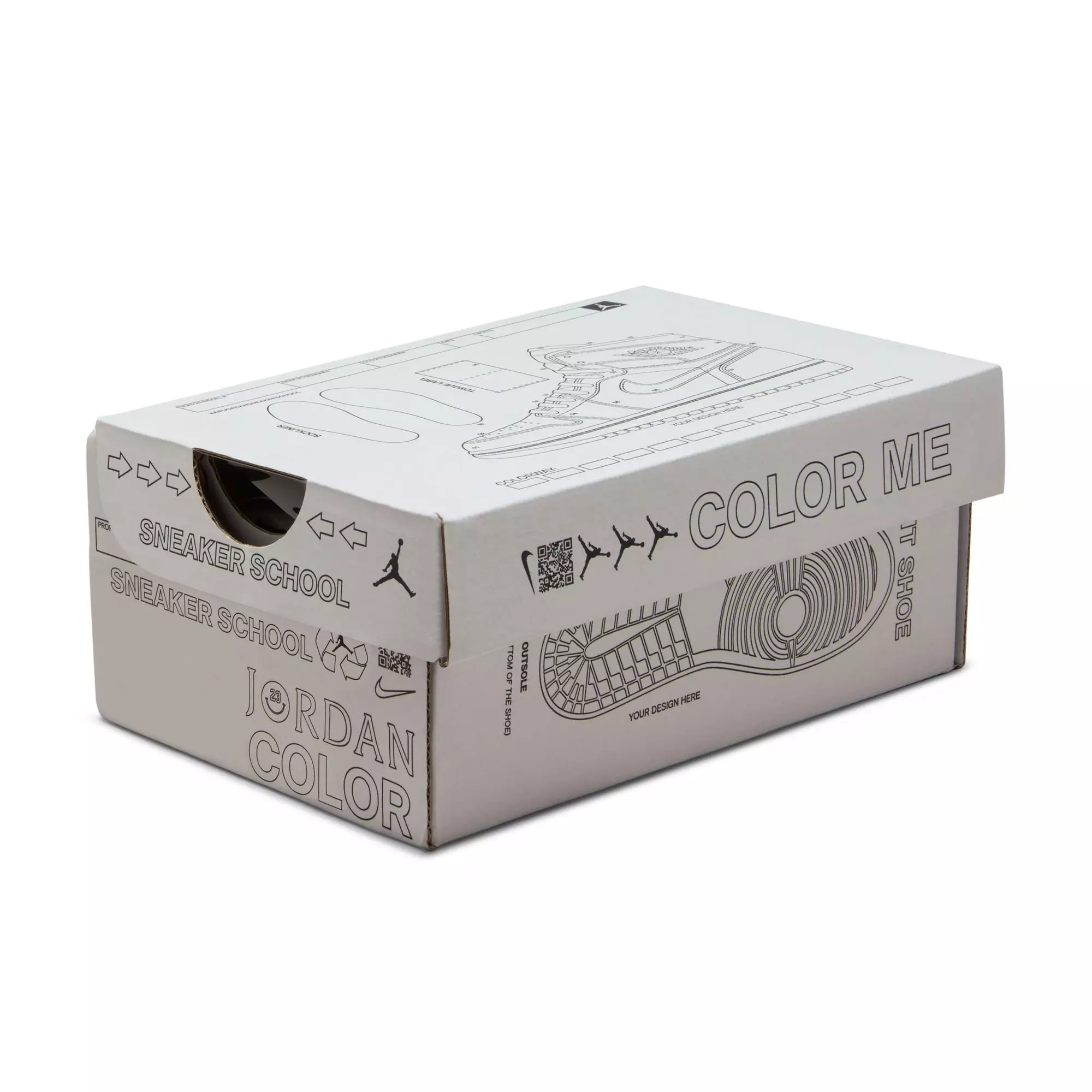 Jordan 1 Mid SS "Sneaker School" Toddler Kids' Shoe - WHITE/METALLIC GOLD/UNIVERSITY RED