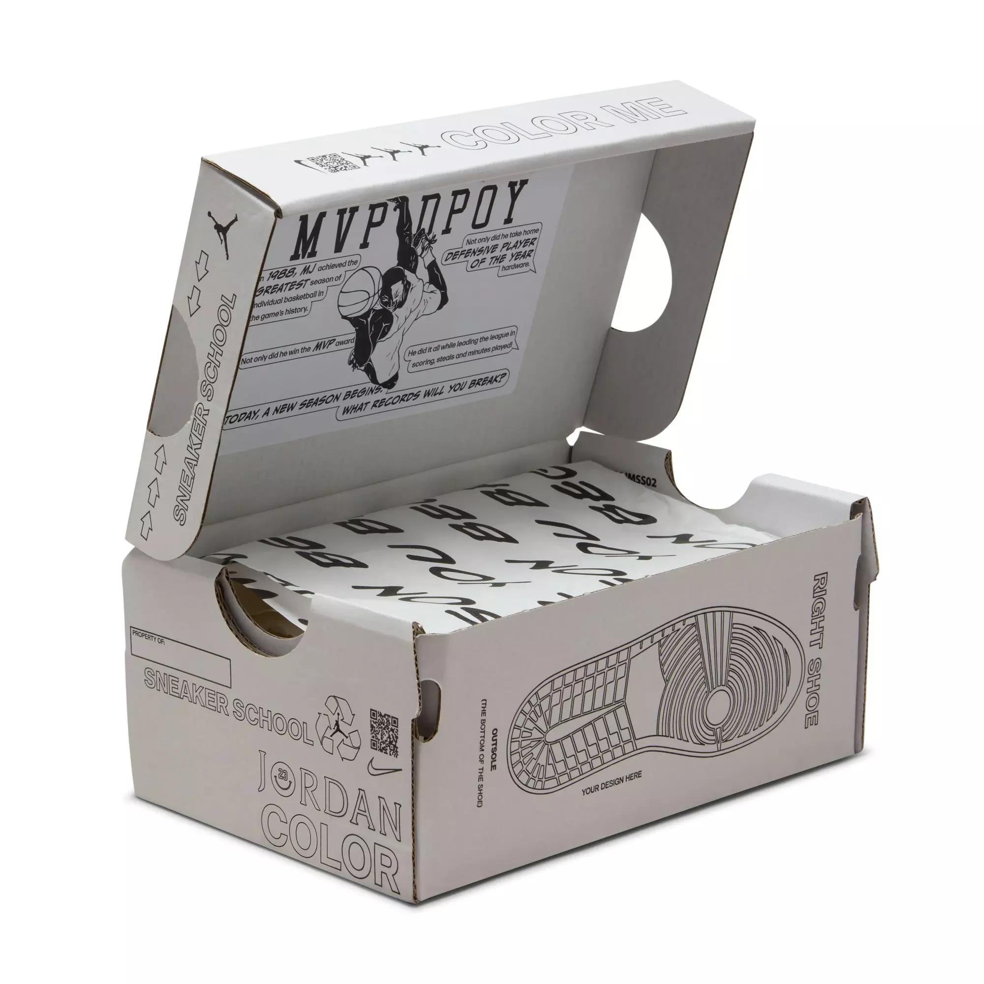 Jordan 1 Mid SS "Sneaker School" Toddler Kids' Shoe - WHITE/METALLIC GOLD/UNIVERSITY RED