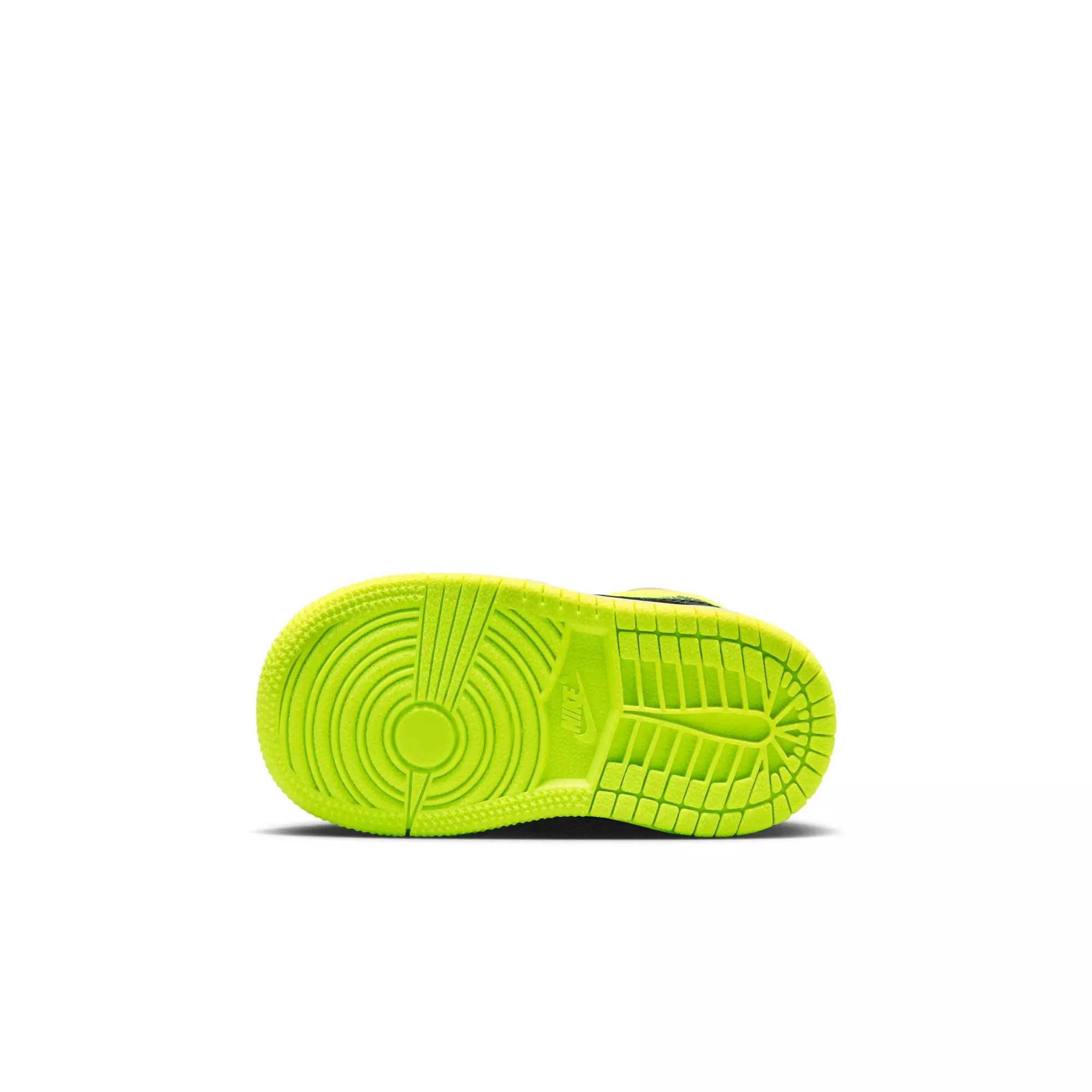 Jordan 1 Mid SE "Volt/Black/Vivid Orange" Toddler Kids' Shoe - VOLT/BLACK/VIVID ORANGE