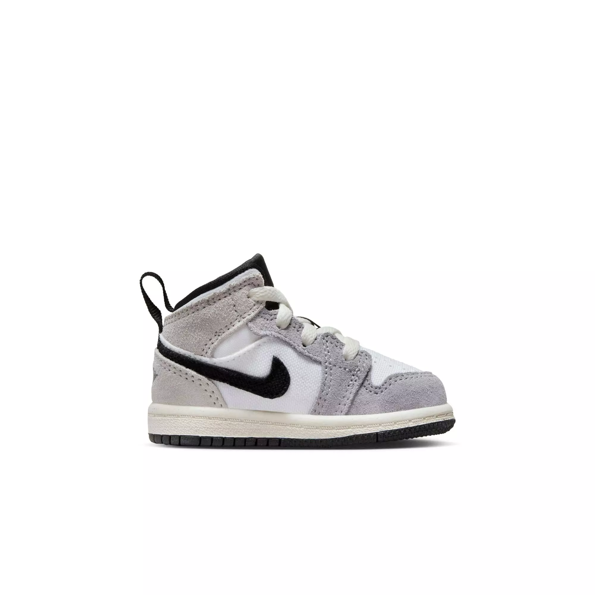 Jordan 1 Mid SE "Cement Grey/Black/White/Tech Grey" Toddler Boys' Shoe - GREY/BLACK/WHITE