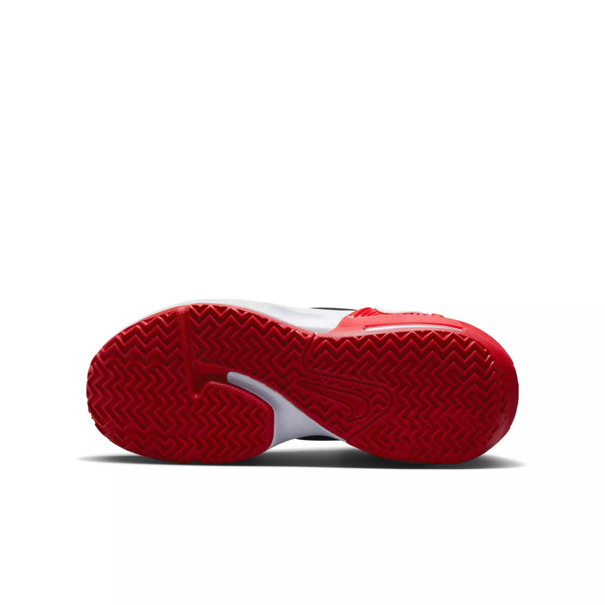 Nike LeBron Witness 7 "Black/White/University Red" Grade School Boys' Basketball Shoe - BLACK/RED