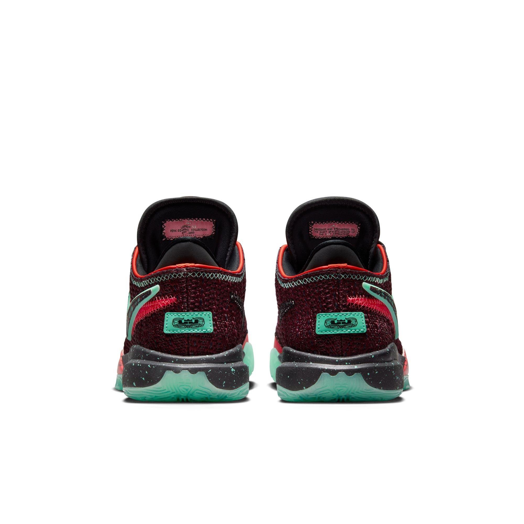 Nike LeBron XX "Night Maroon/Black" Grade School Kids' Basketball Shoe