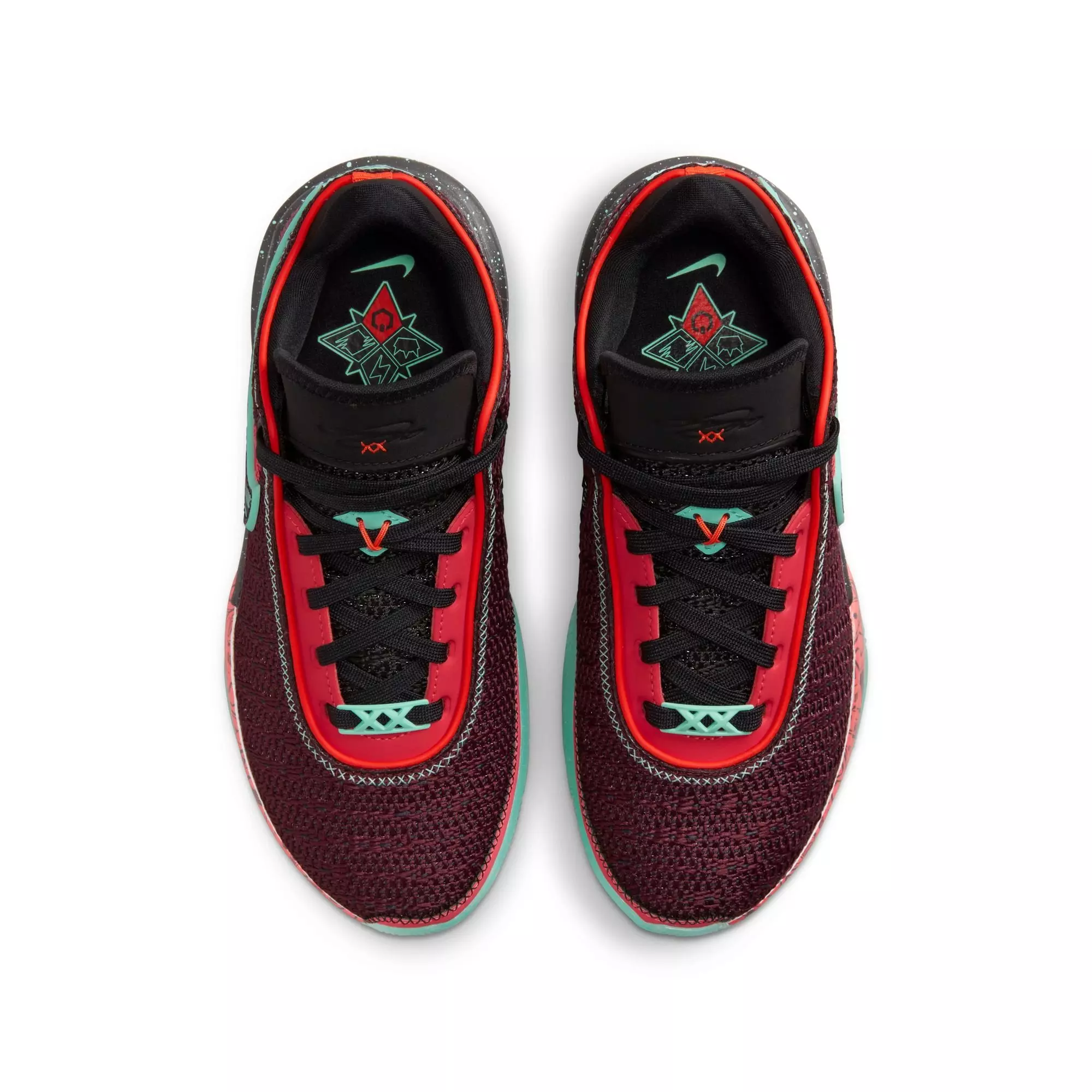 Nike LeBron XX "Night Maroon/Black" Grade School Kids' Basketball Shoe - NIGHT MAROON/BLACK