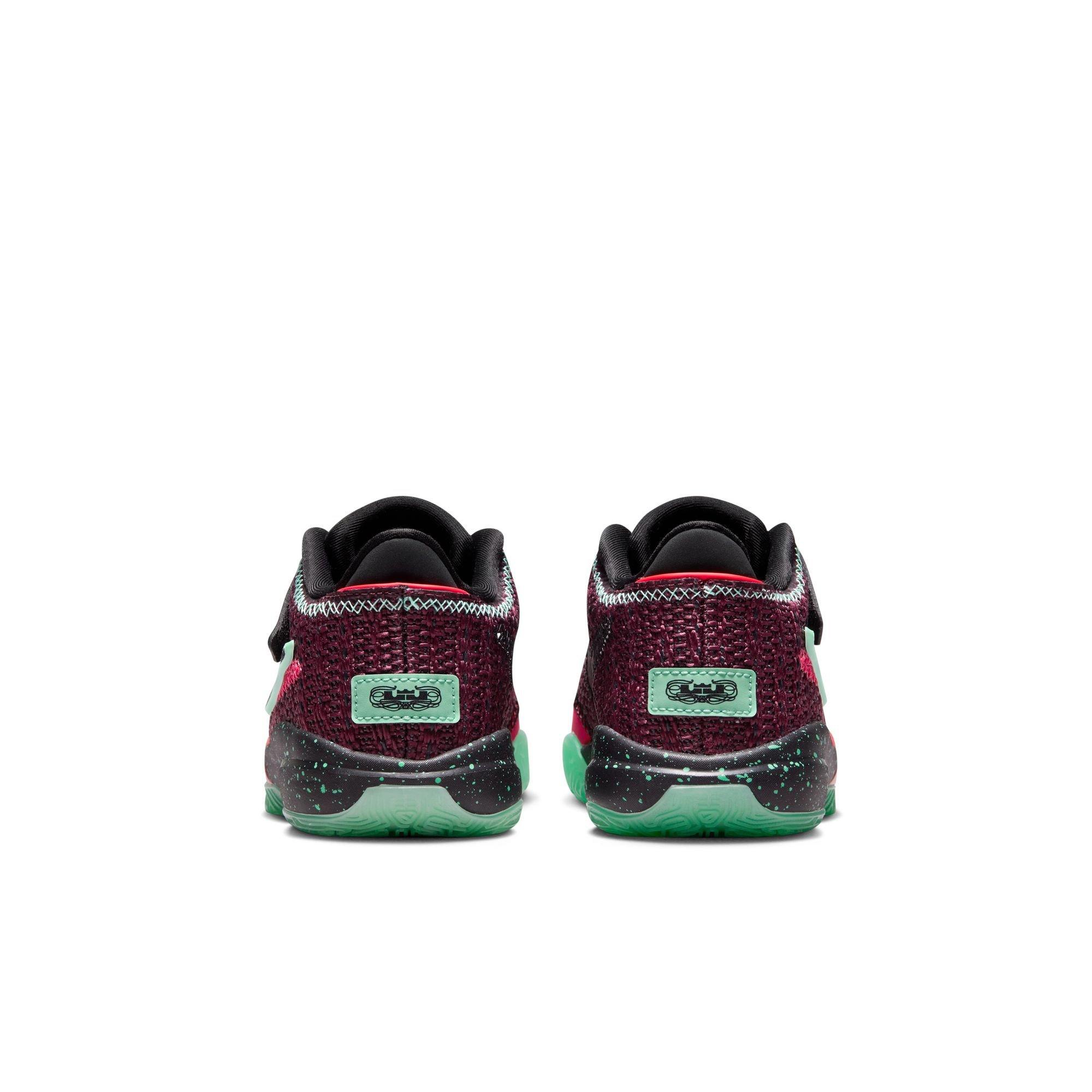 Nike Lebron XX "Night Maroon/Black" Preschool Kids' Basketball Shoe - NIGHT MAROON/BLACK Thumbnail View 9
