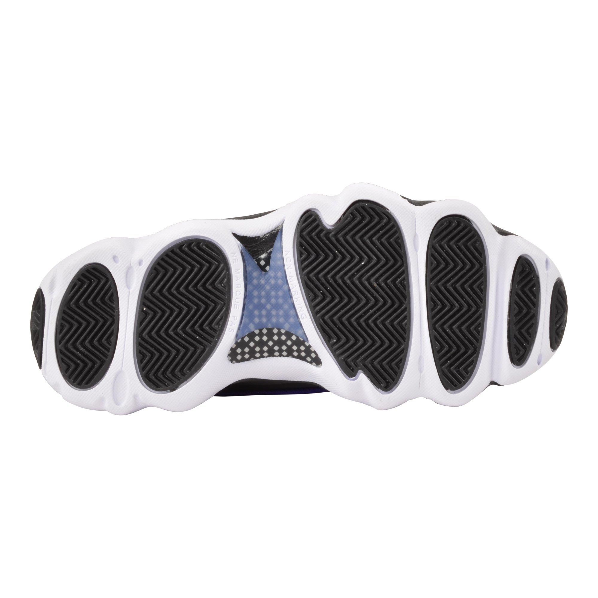 Jordan Pro Strong Grade School Boys' "White/Electro Purple/Black" Shoe
