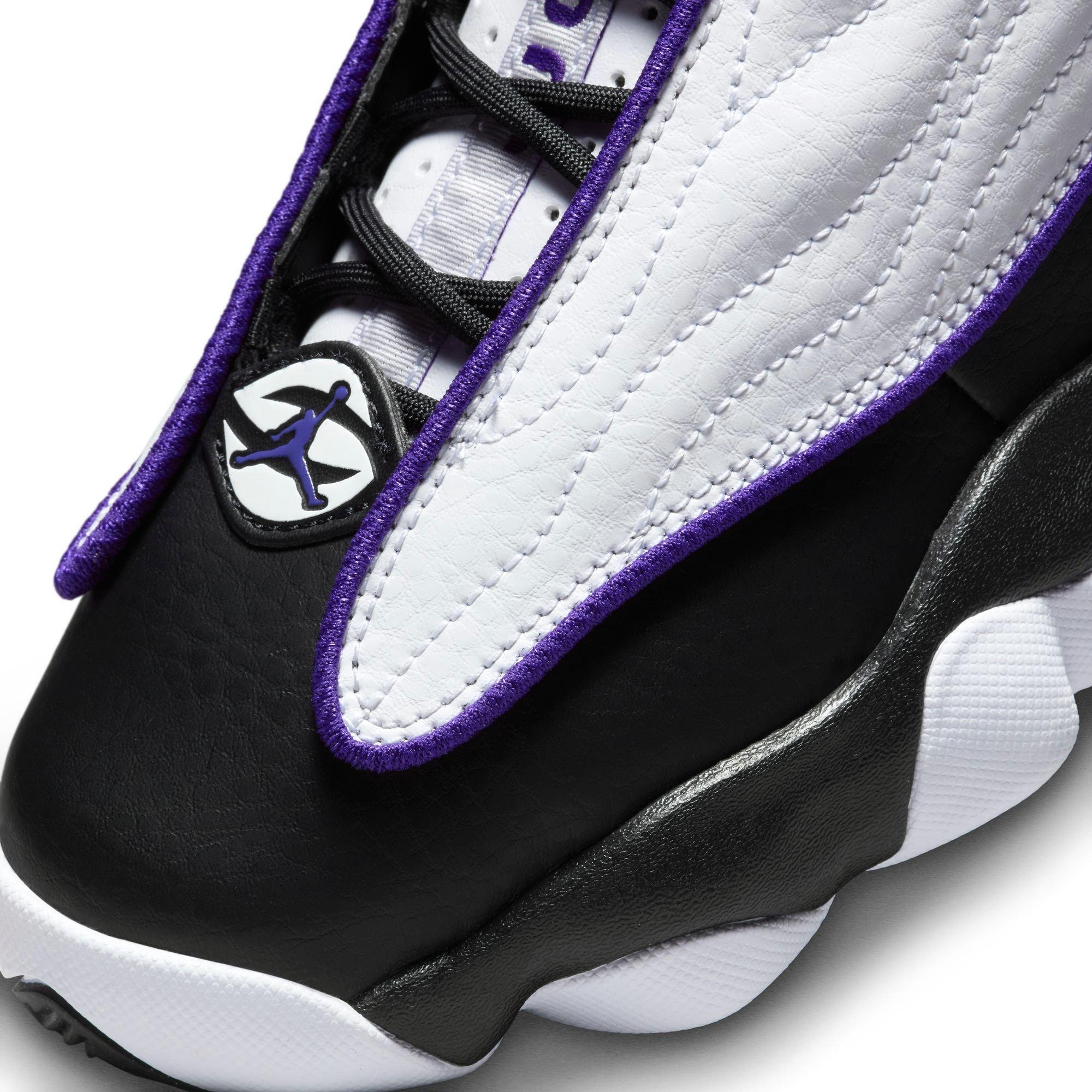 Jordan Pro Strong Grade School Boys' "White/Electro Purple/Black" Shoe