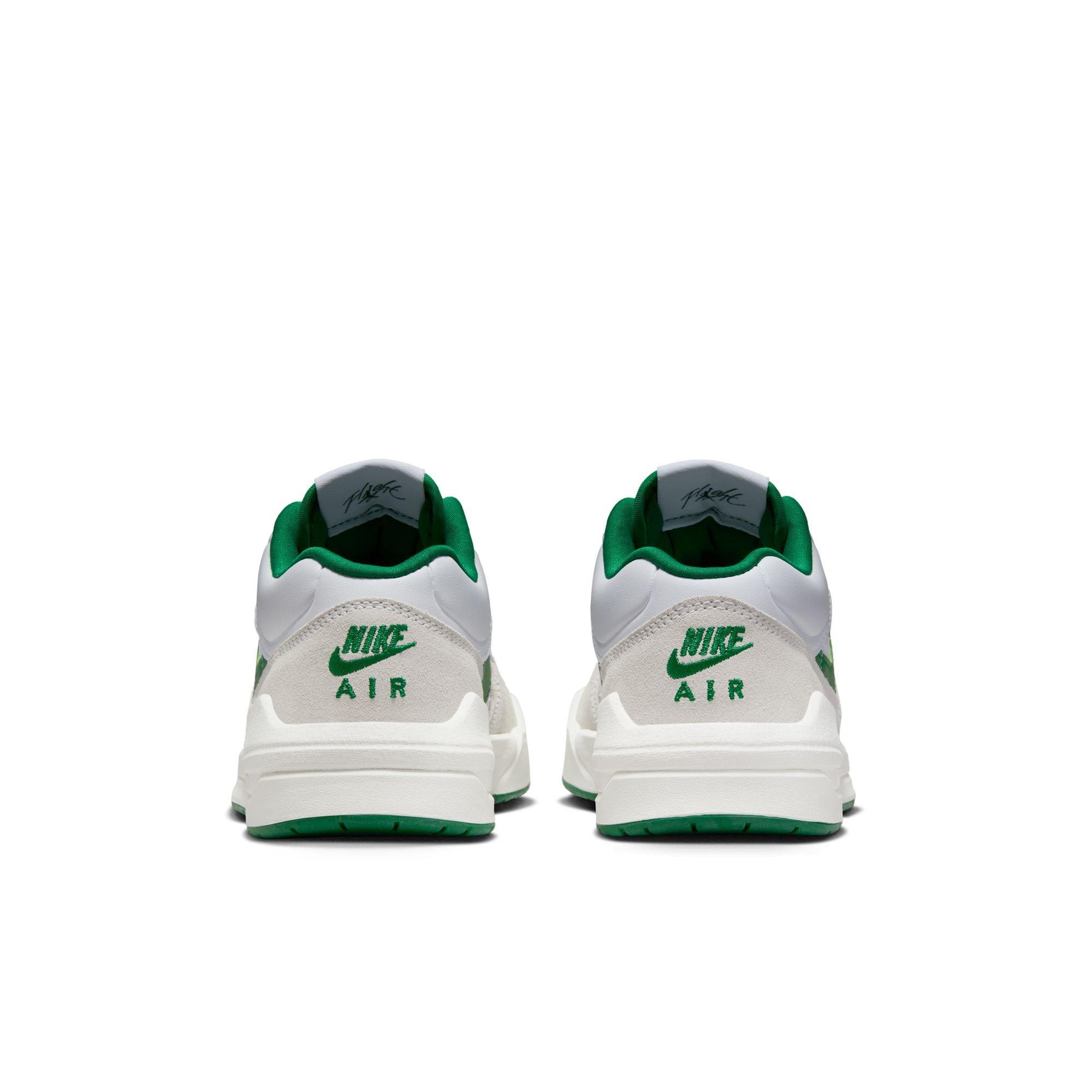 Jordan Stadium 90 Grade School Boys' "White/Lucky Green" Shoe