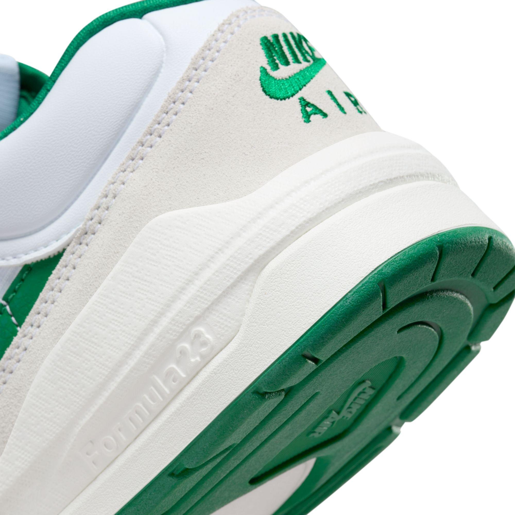 Jordan Stadium 90 Grade School Boys' "White/Lucky Green" Shoe