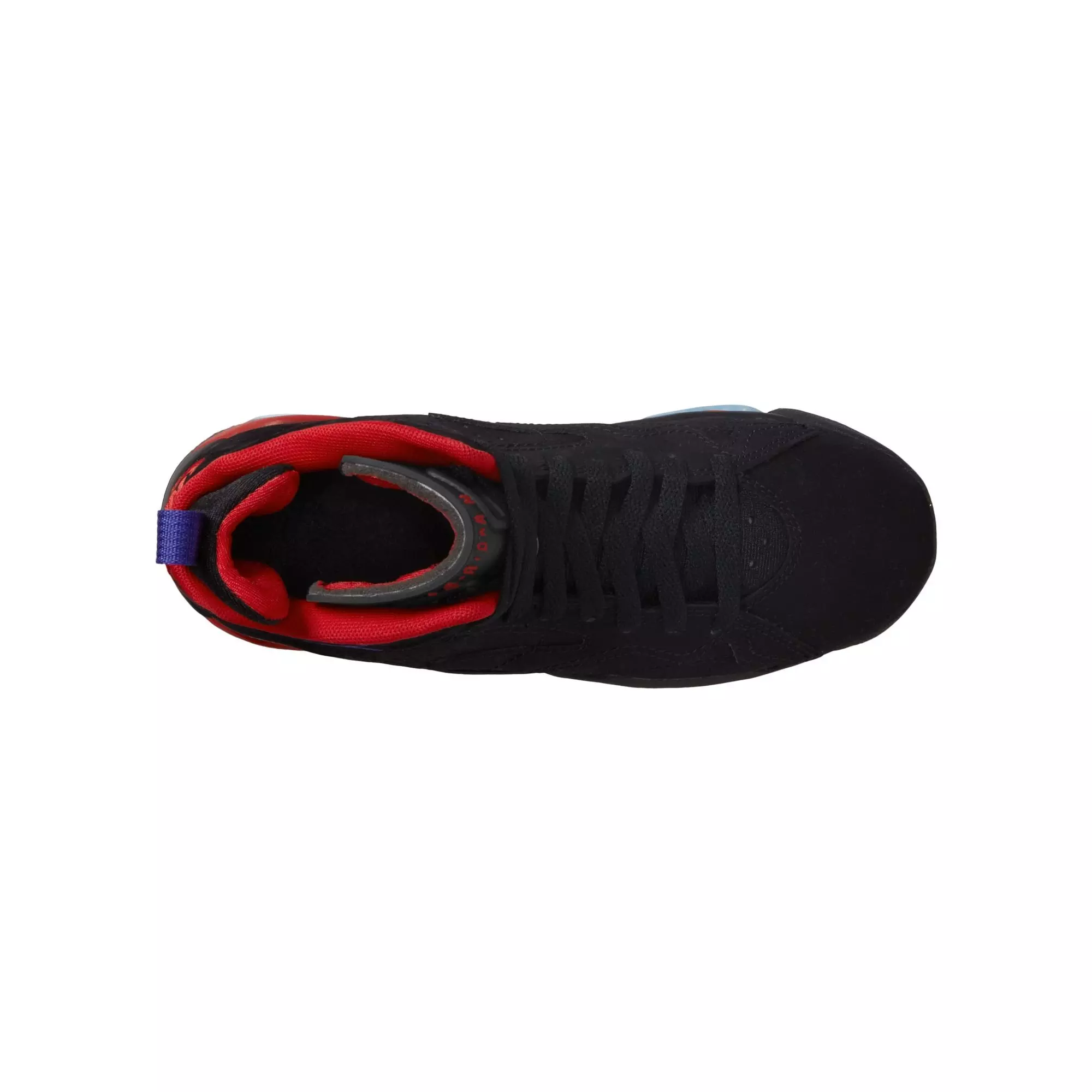 Jordan MVP "Black/Dark Concord/University Red/Anthracite" Grade School Boys' Shoe - BLACK/PURPLE