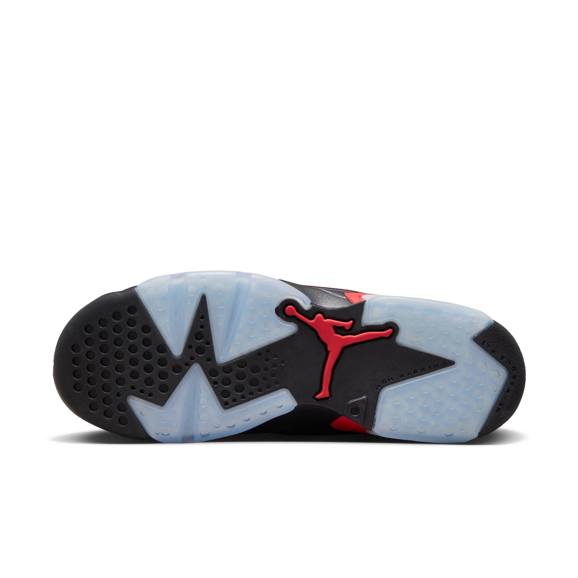 Jordan MVP "Black/Dark Concord/University Red/Anthracite" Grade School Boys' Shoe - BLACK/PURPLE Thumbnail View 9