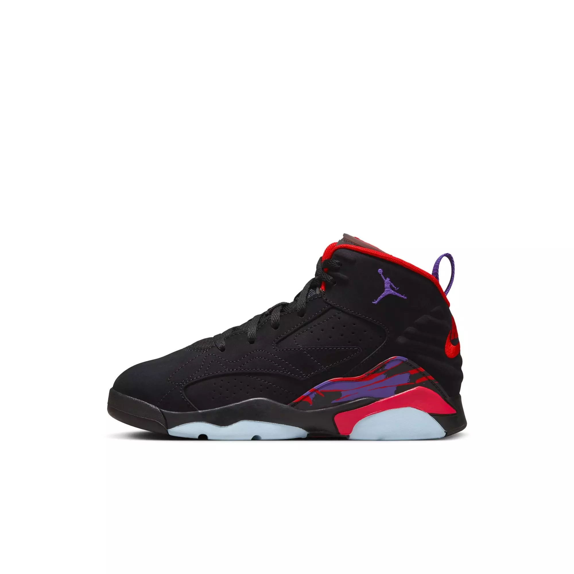 Jordan MVP "Black/Dark Concord/University Red/Anthracite" Preschool Boys' Shoe - BLACK/PURPLE