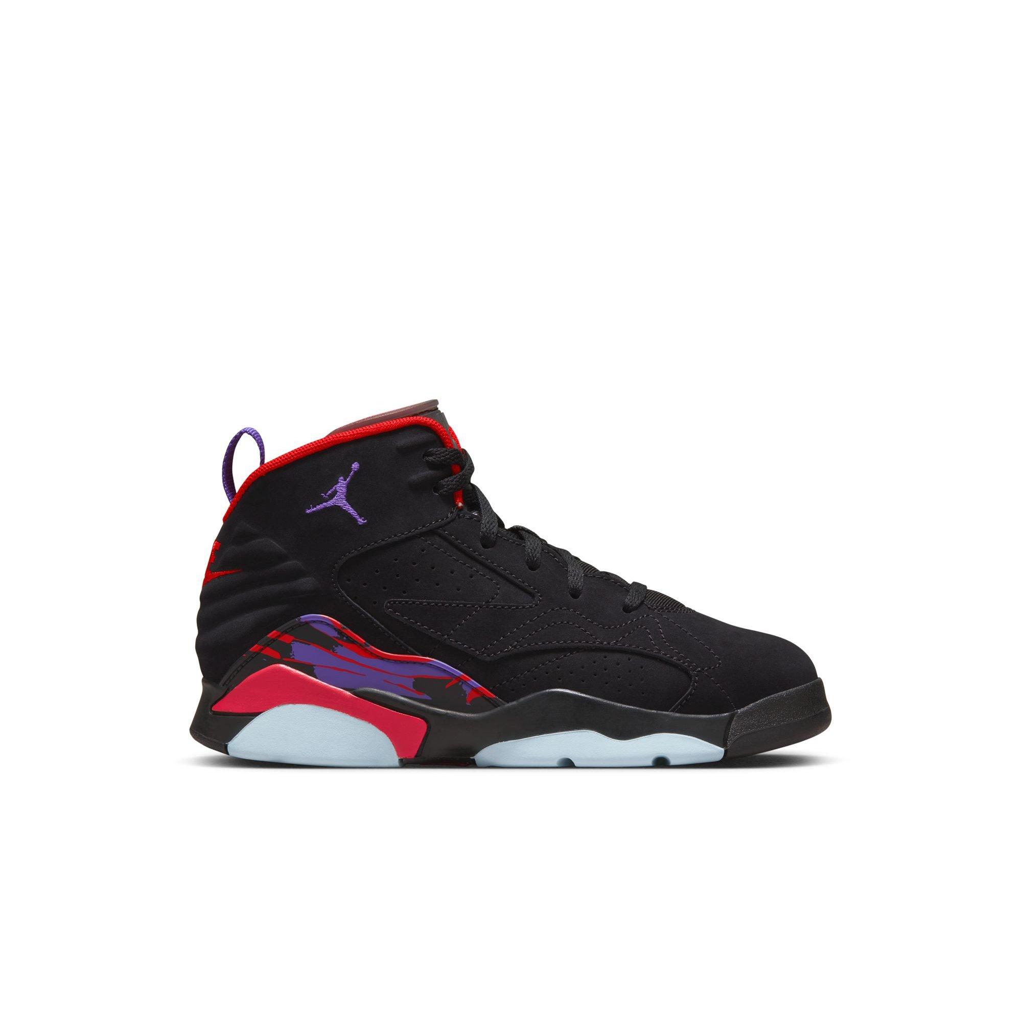 Jordan MVP "Black/Dark Concord/University Red/Anthracite" Preschool Boys' Shoe - BLACK/PURPLE Thumbnail View 1