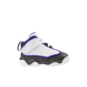 Jordan Pro Strong "White/Electro Purple/Black" Toddler Boys' Shoe