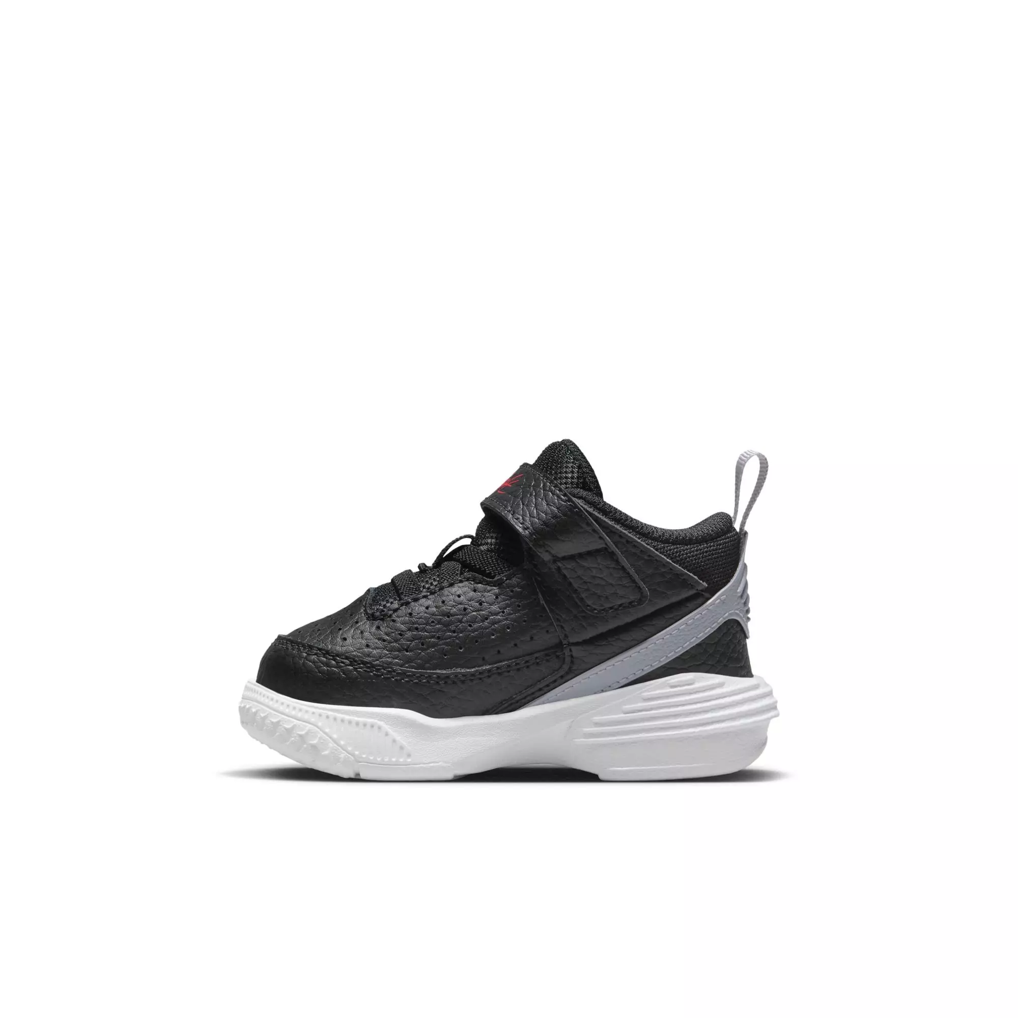 Jordan Max Aura 5 "Black/University Red/Cement Grey" Toddler Boys' Shoe - BLACK/GREY