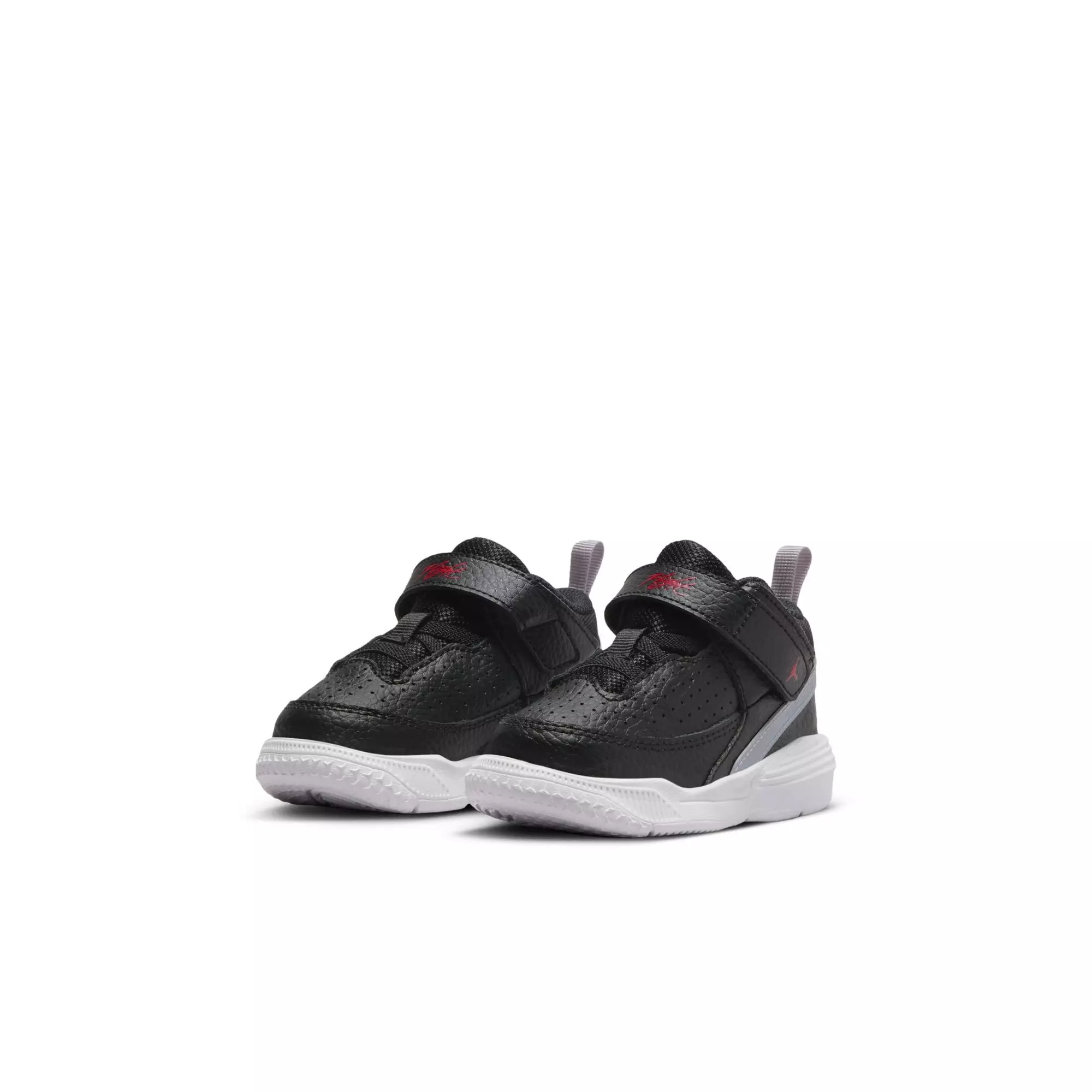 Jordan Max Aura 5 "Black/University Red/Cement Grey" Toddler Boys' Shoe - BLACK/GREY