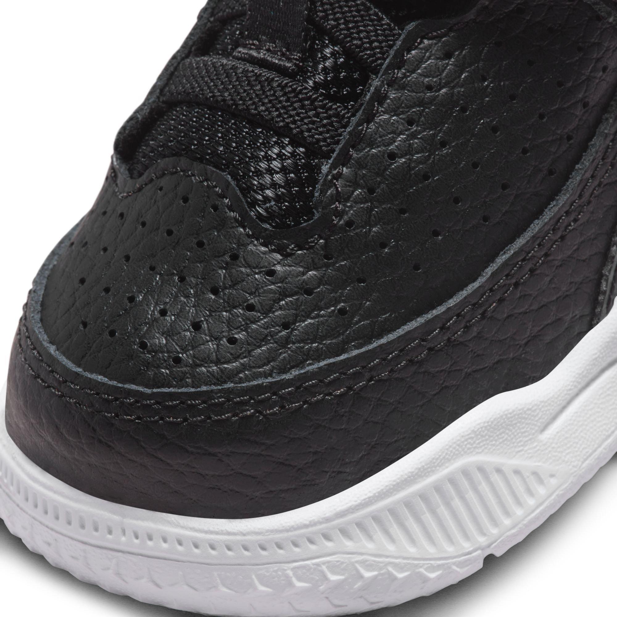 Jordan Max Aura 5 Toddler Boys' "Black/University Red/Cement Grey" Shoe