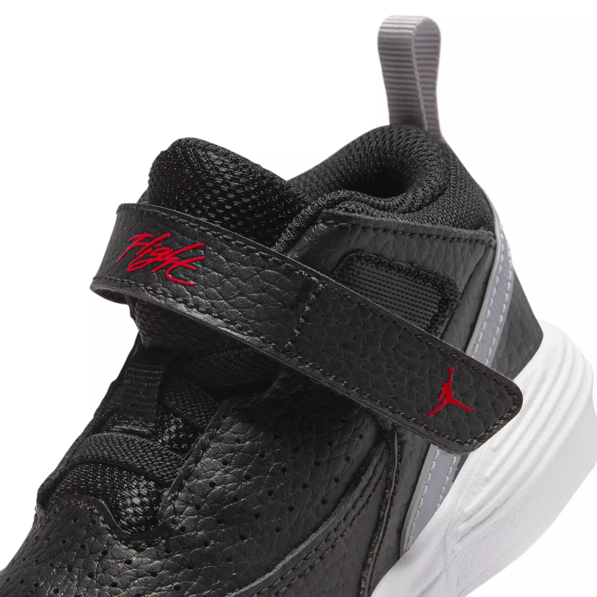 Jordan Max Aura 5 "Black/University Red/Cement Grey" Toddler Boys' Shoe - BLACK/GREY